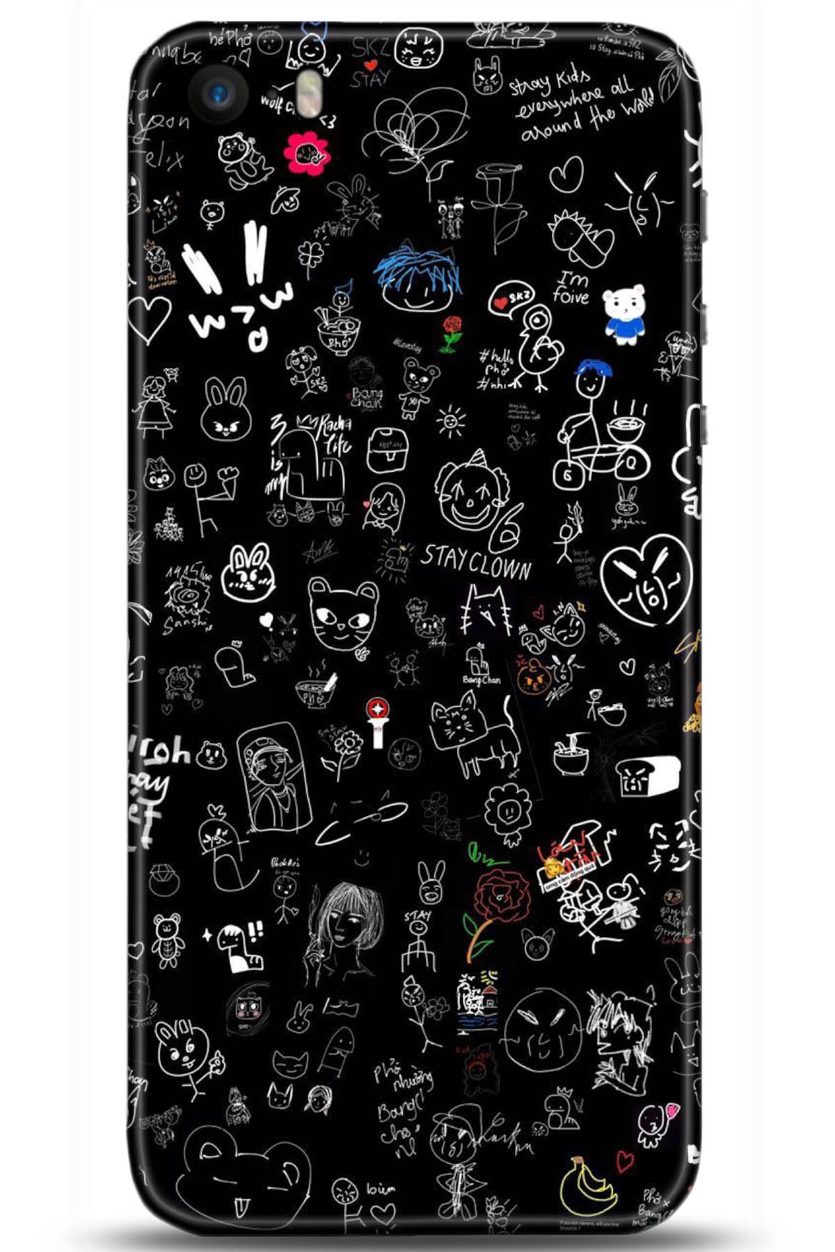 Apple iPhone 5S Uyumlu Kılıf HD Baskılı Kılıf - Followed Institution 5143