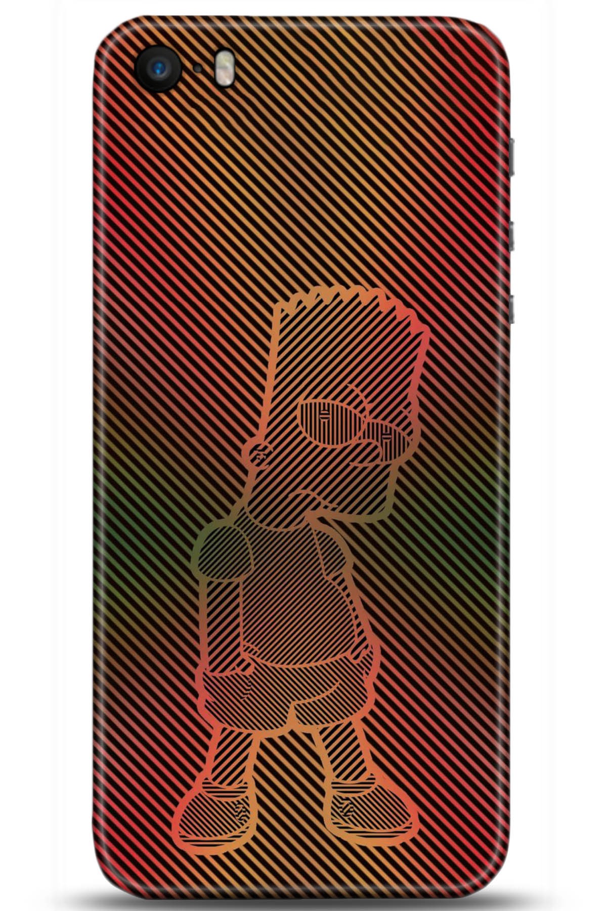 Apple iPhone 5S Uyumlu Kılıf HD Baskılı Kılıf - Followed Institution 5147