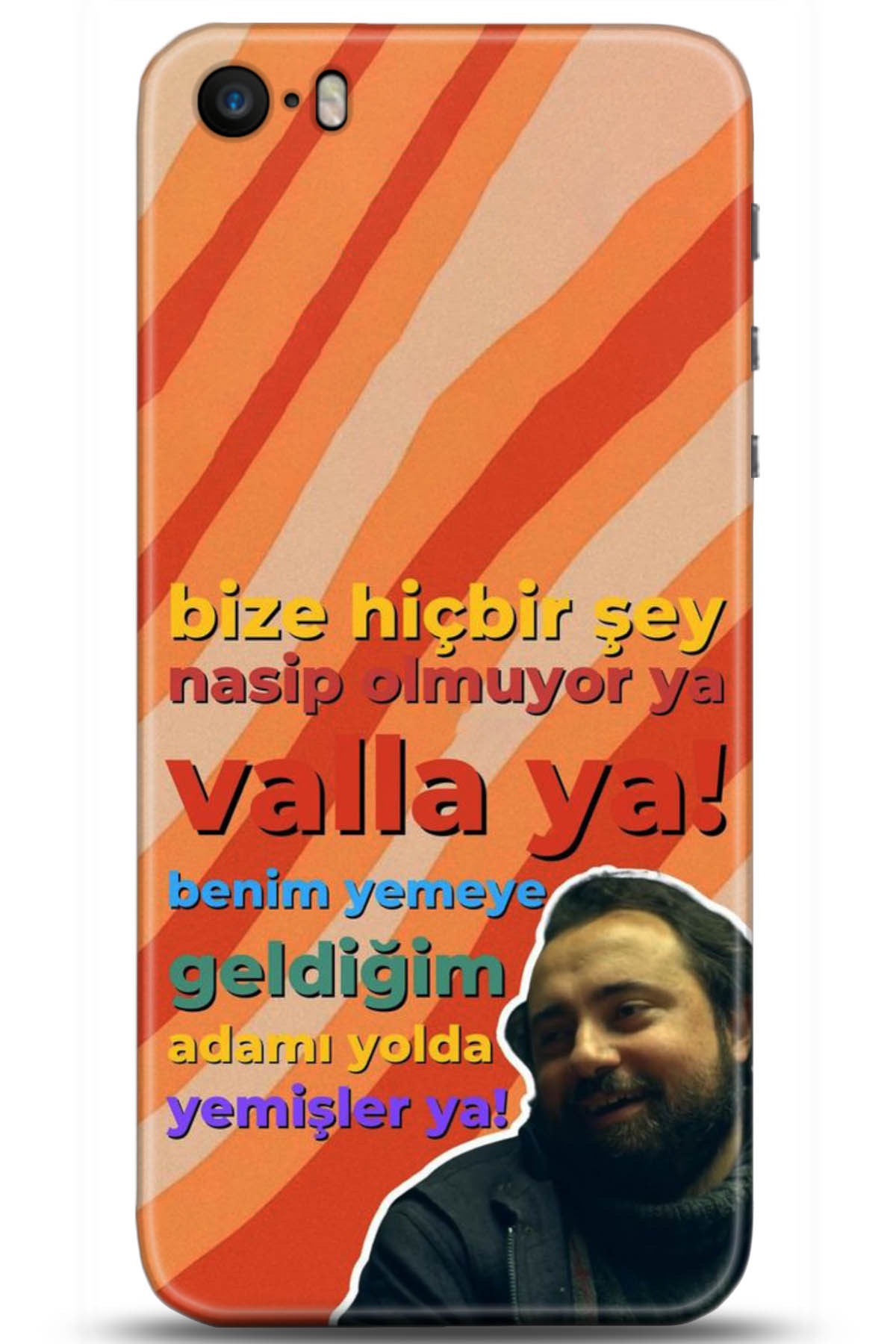 Apple iPhone 5S Uyumlu Kılıf HD Baskılı Kılıf - Followed Institution 5161