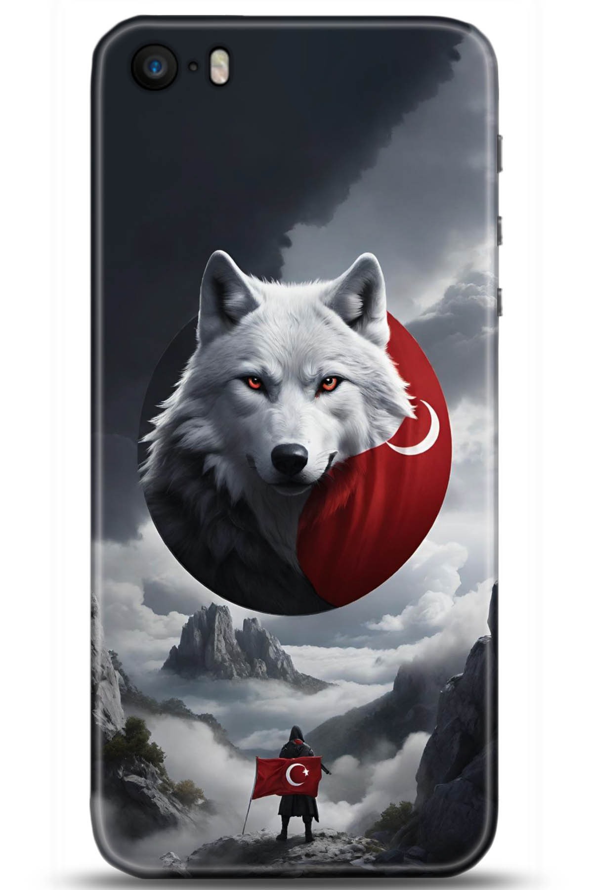 Apple iPhone 5S Uyumlu Kılıf HD Baskılı Kılıf - Followed Institution 5189