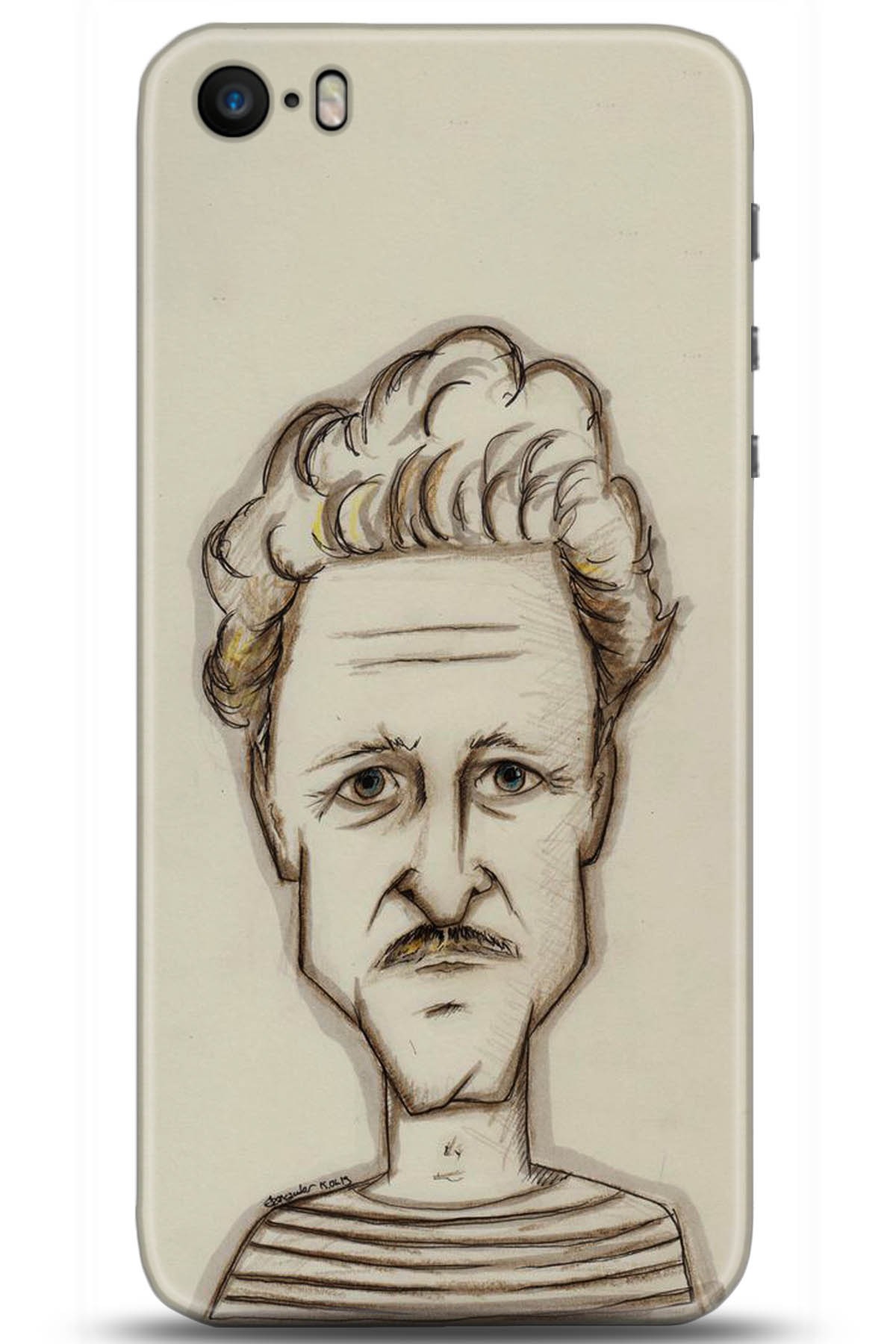 Apple iPhone 5S Uyumlu Kılıf HD Baskılı Kılıf - Followed Institution 5203