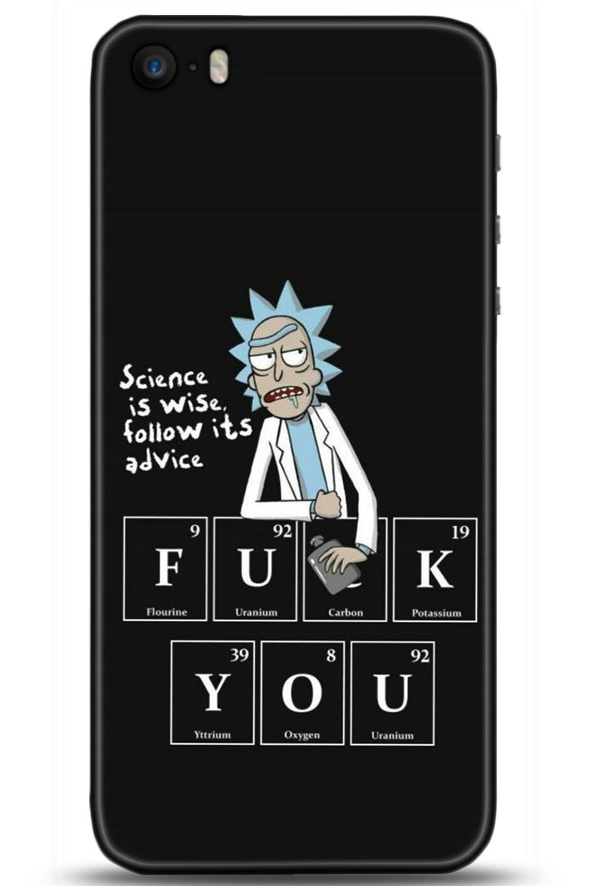 Apple iPhone 5S Uyumlu Kılıf HD Baskılı Kılıf - Followed Institution 5217