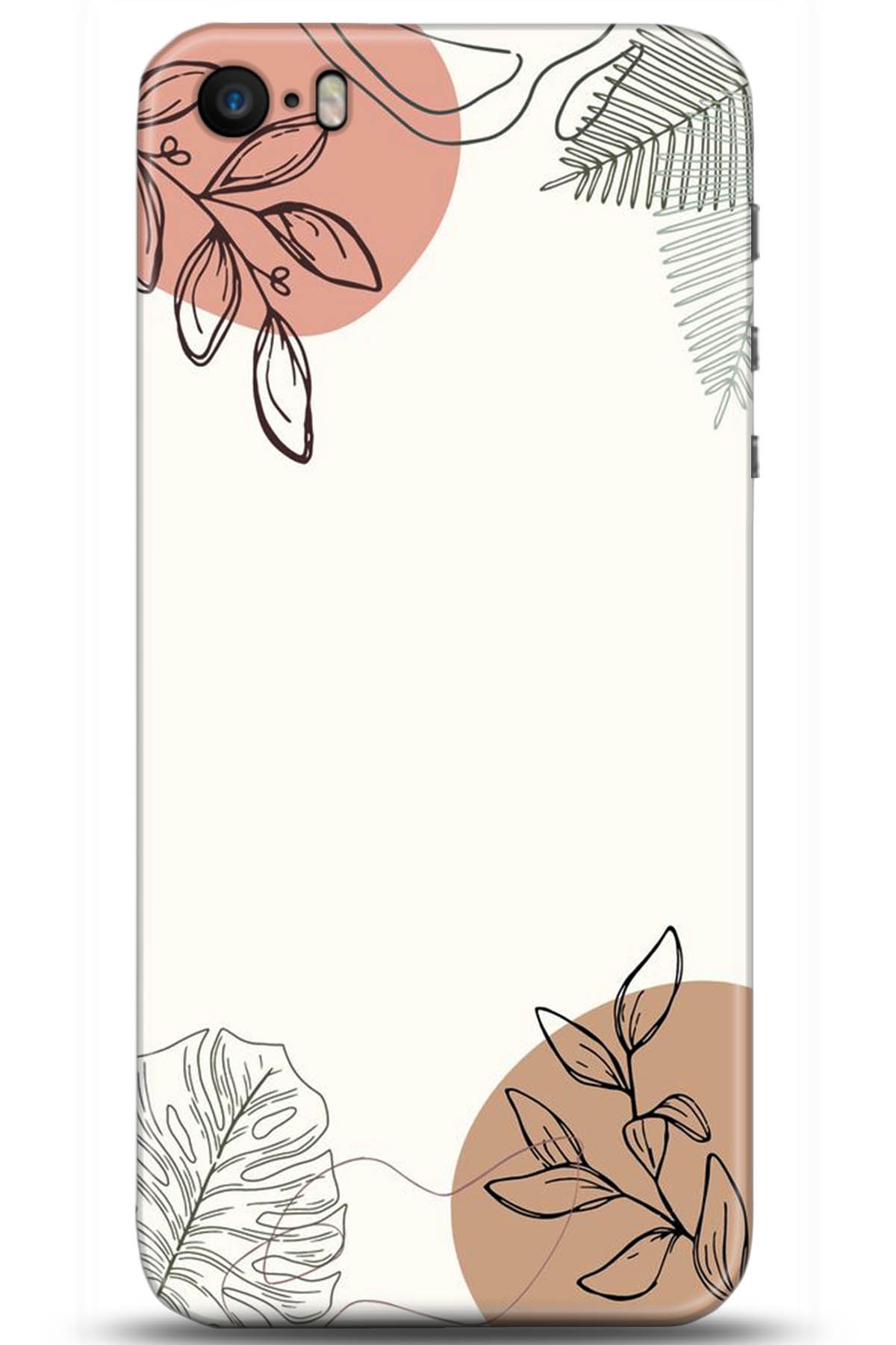 Apple iPhone 5S Uyumlu Kılıf HD Baskılı Kılıf - Followed Institution 5238