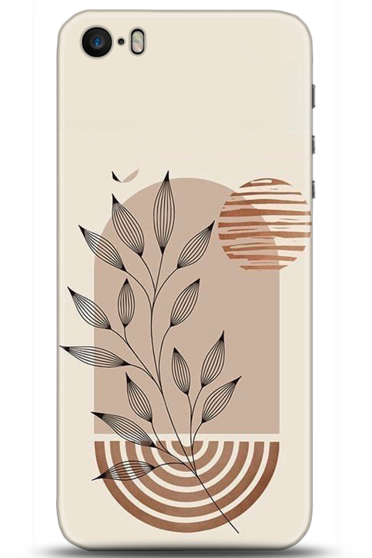 Apple iPhone 5S Uyumlu Kılıf HD Baskılı Kılıf - Followed Institution 5243