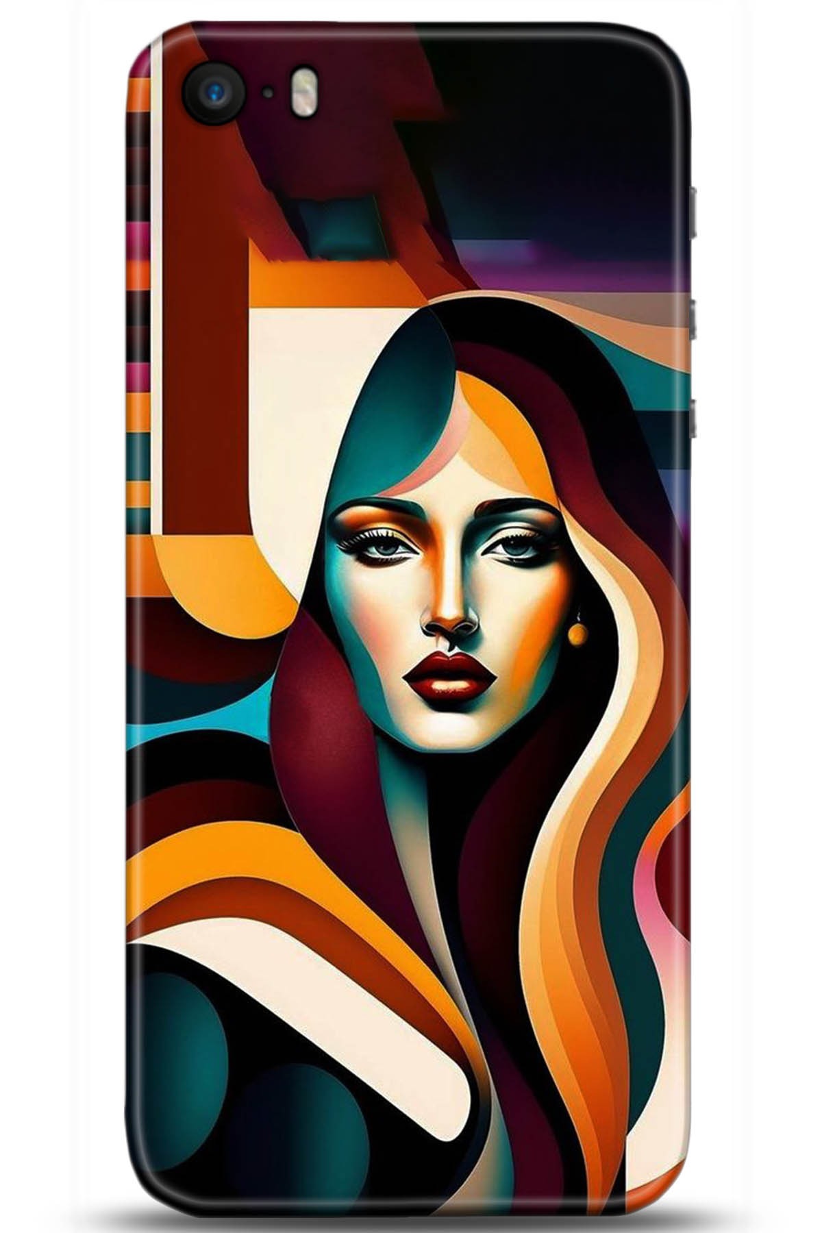 Apple iPhone 5S Uyumlu Kılıf HD Baskılı Kılıf - Followed Institution 5245