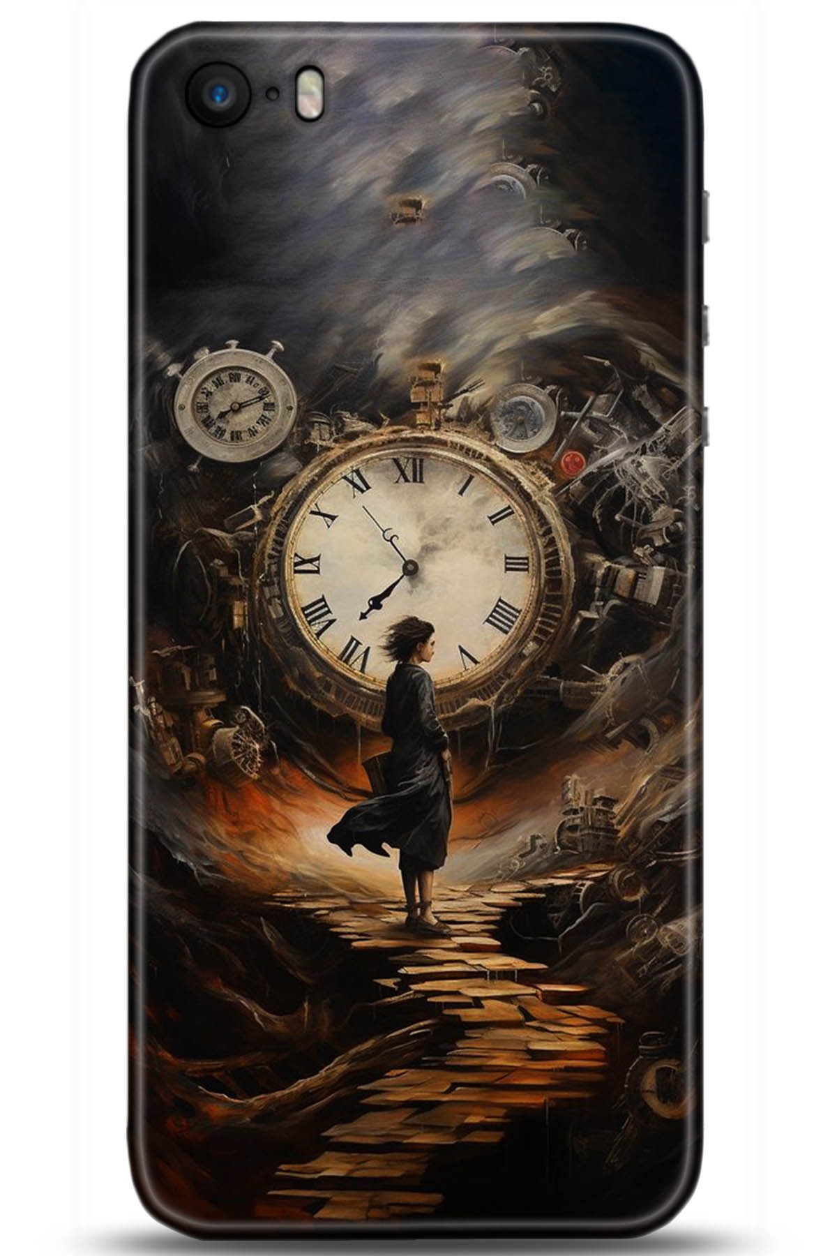 Apple iPhone 5S Uyumlu Kılıf HD Baskılı Kılıf - Followed Institution 5252