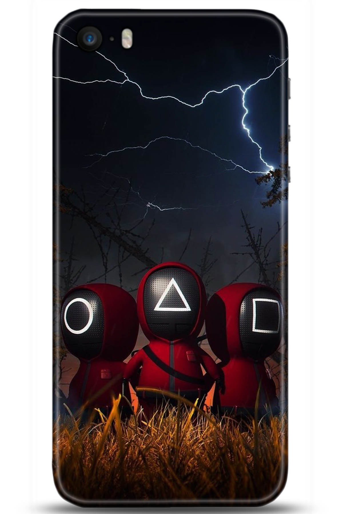 Apple iPhone 5S Uyumlu Kılıf HD Baskılı Kılıf - Followed Institution 5290