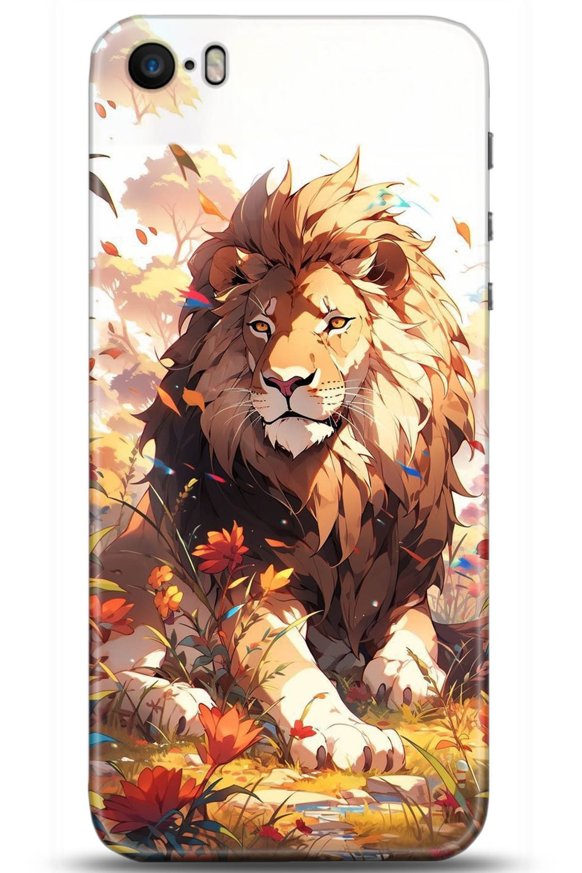 Apple iPhone 5S Uyumlu Kılıf HD Baskılı Kılıf - Followed Institution 5311