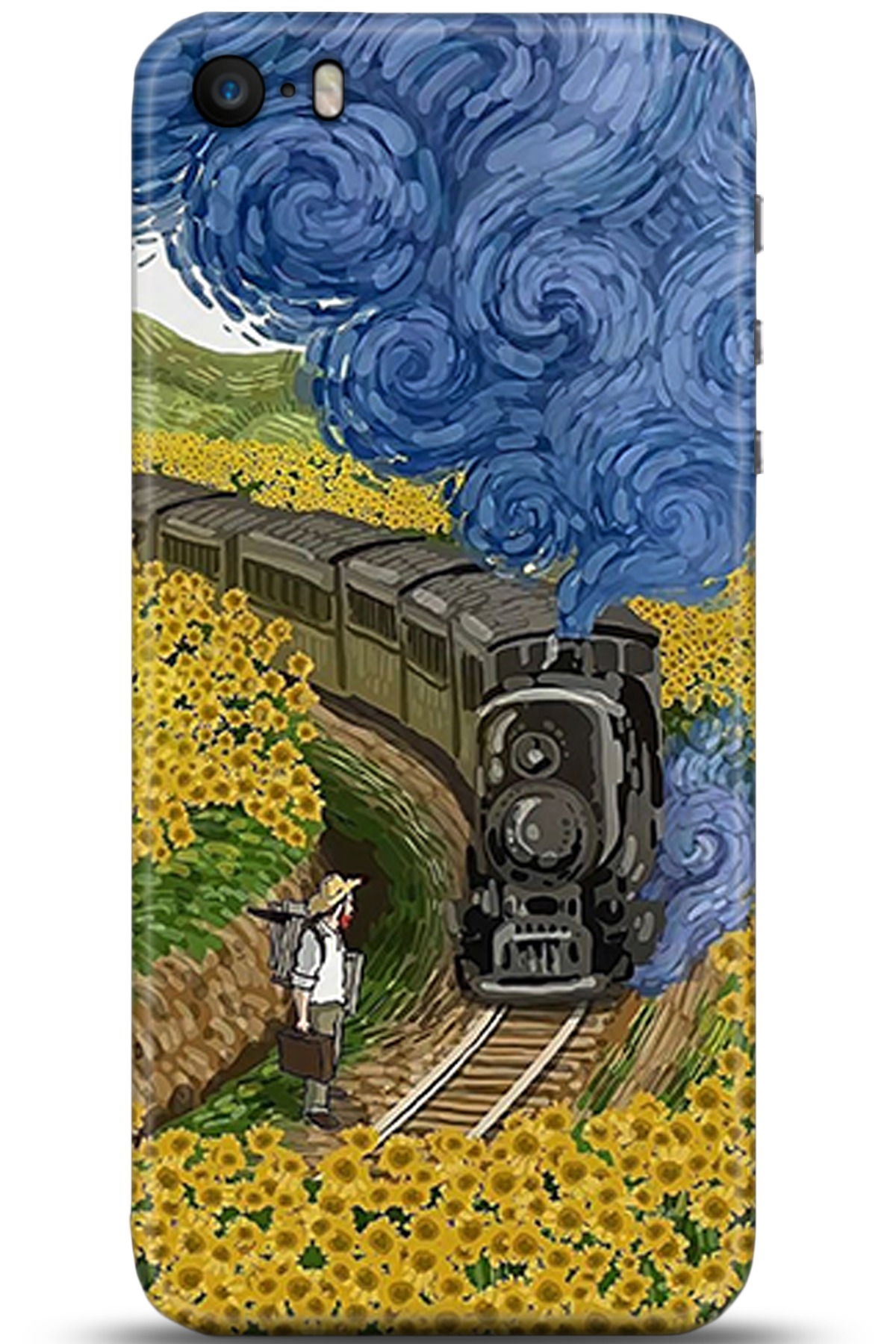 Apple iPhone 5S Uyumlu Kılıf HD Baskılı Kılıf - Followed Institution 5344