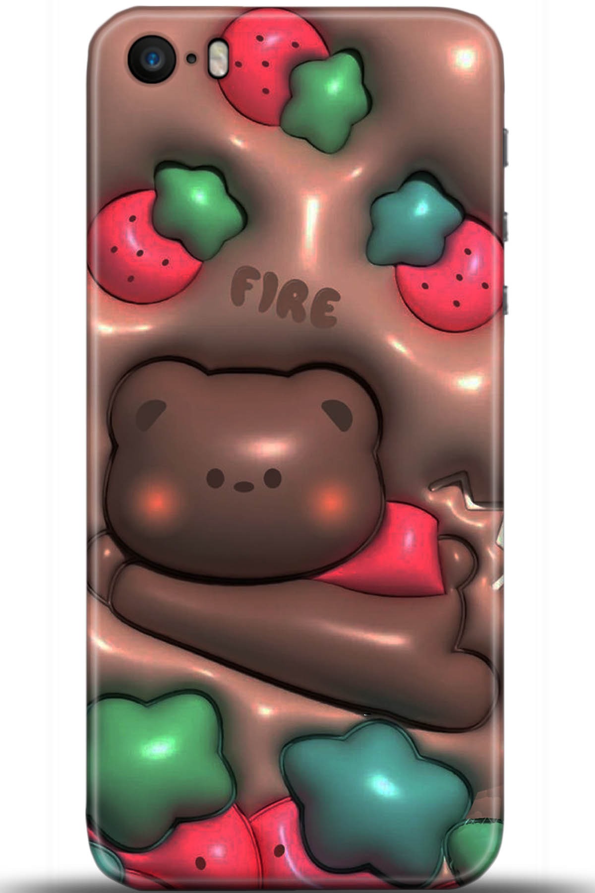 Apple iPhone 5S Uyumlu Kılıf HD Baskılı Kılıf - Followed Institution 5371