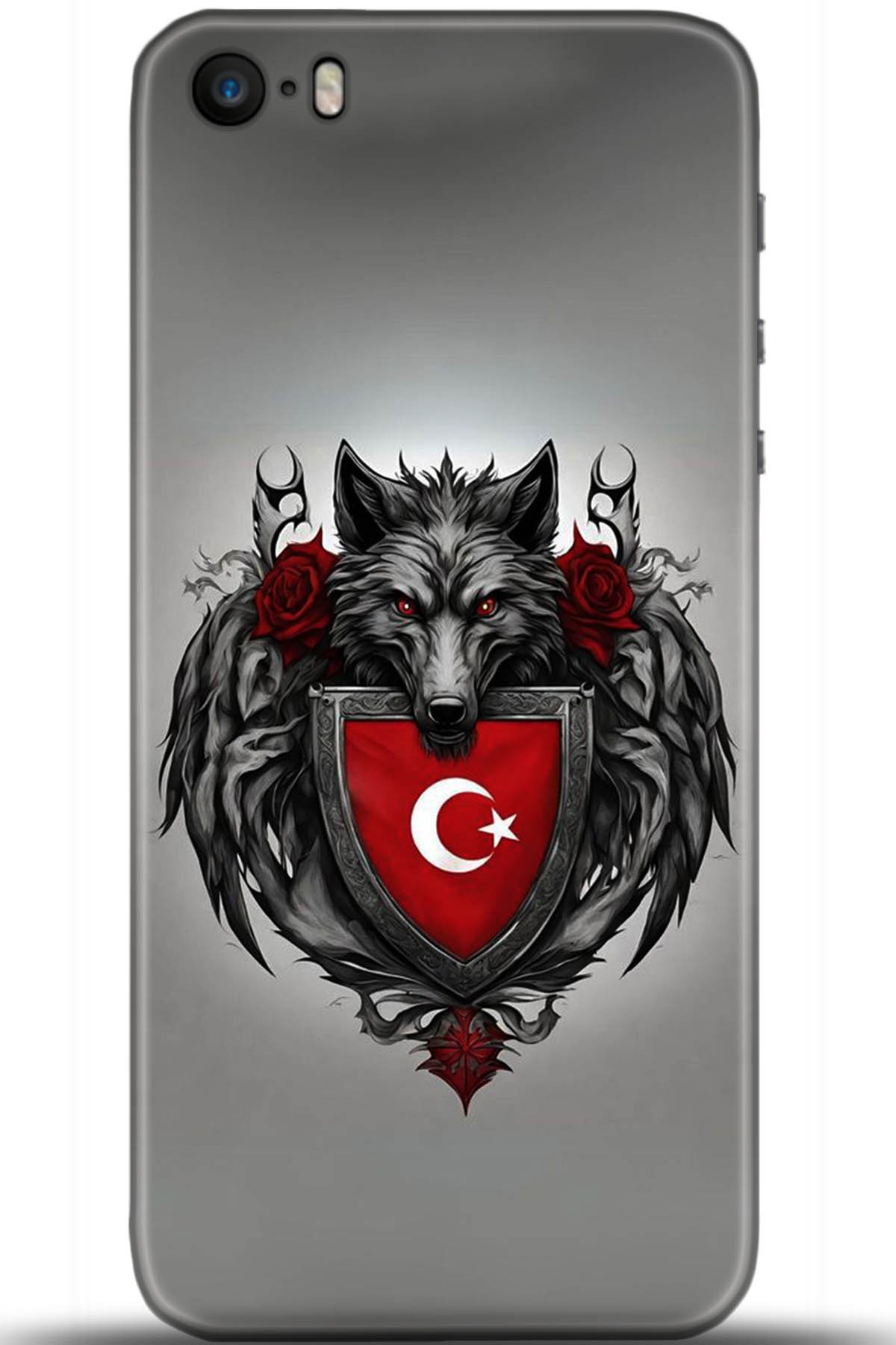 Apple iPhone 5S Uyumlu Kılıf HD Baskılı Kılıf - Followed Institution 5374