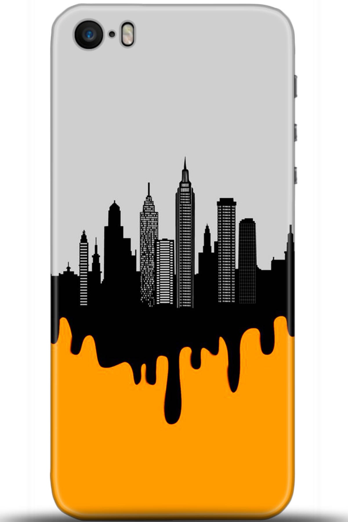 Apple iPhone 5S Uyumlu Kılıf HD Baskılı Kılıf - Followed Institution 5394