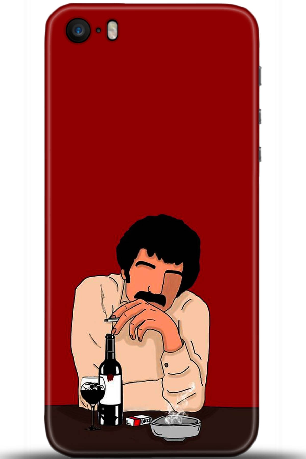 Apple iPhone 5S Uyumlu Kılıf HD Baskılı Kılıf - Followed Institution 5396