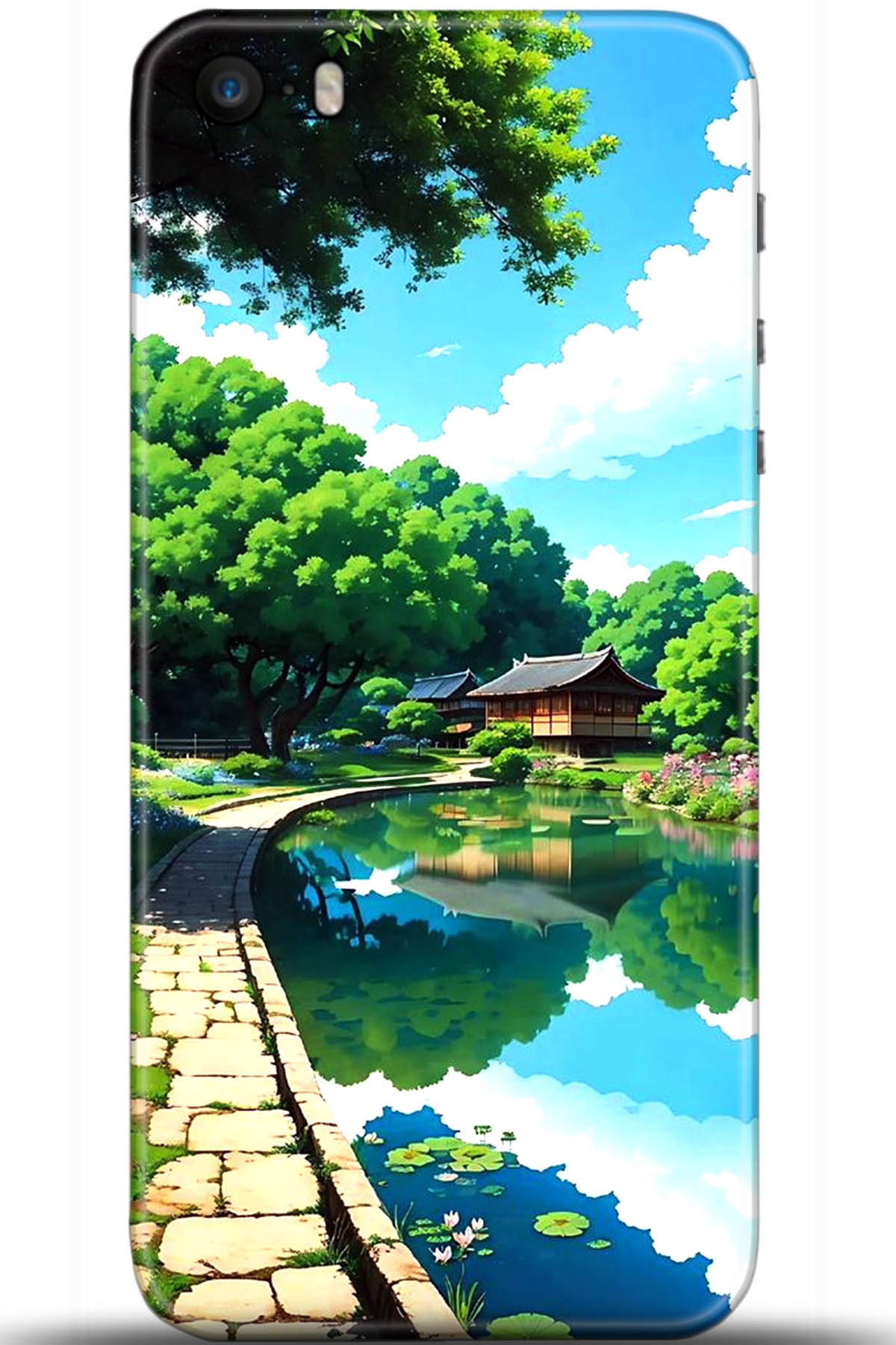 Apple iPhone 5S Uyumlu Kılıf HD Baskılı Kılıf - Followed Institution 5463