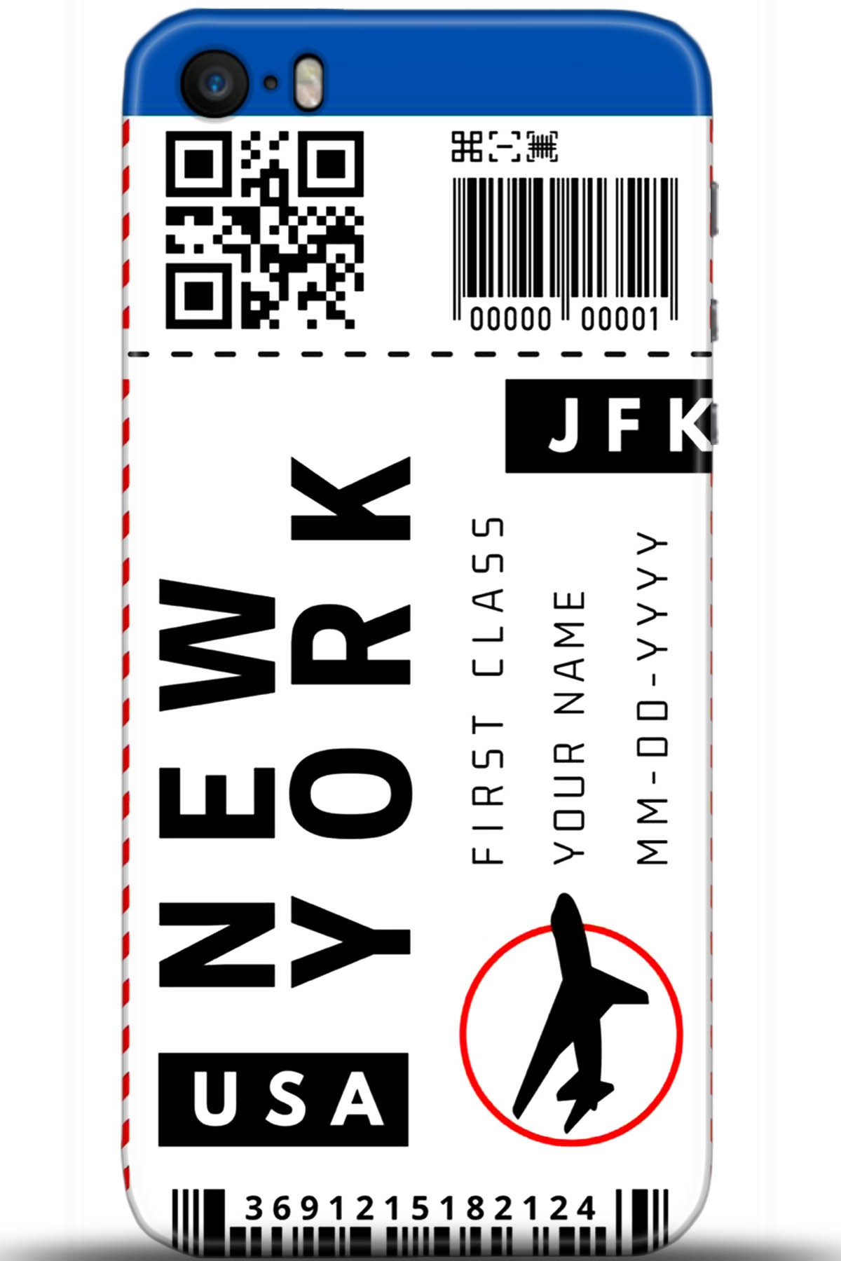 Apple iPhone 5S Uyumlu Kılıf HD Baskılı Kılıf - Followed Institution 5490