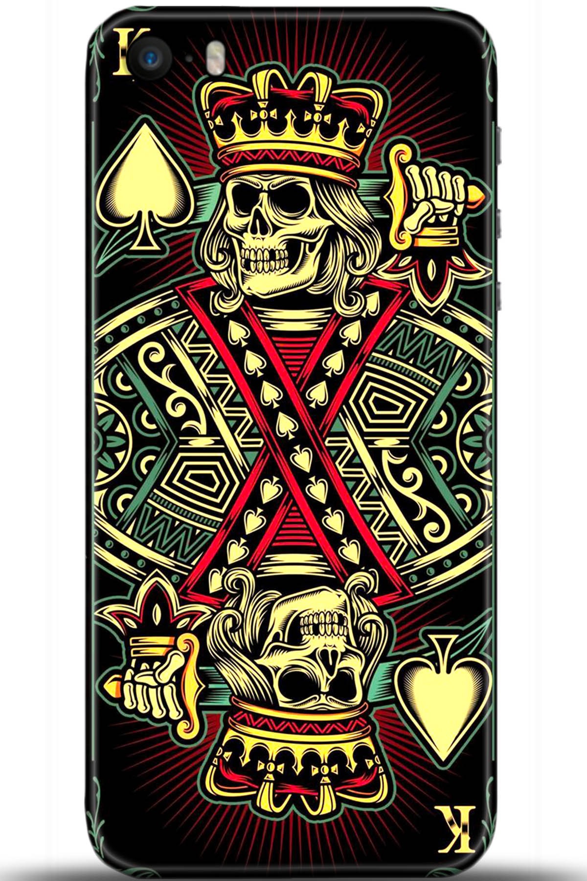 Apple iPhone 5S Uyumlu Kılıf HD Baskılı Kılıf - Followed Institution 5553