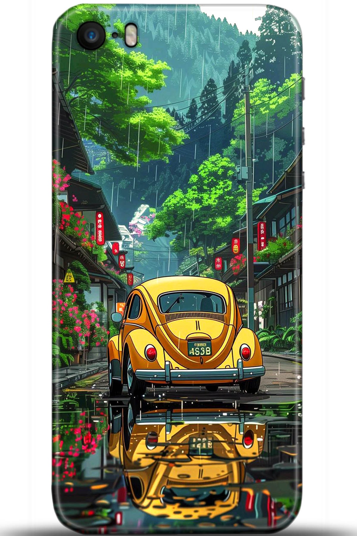 Apple iPhone 5S Uyumlu Kılıf HD Baskılı Kılıf - Followed Institution 5561