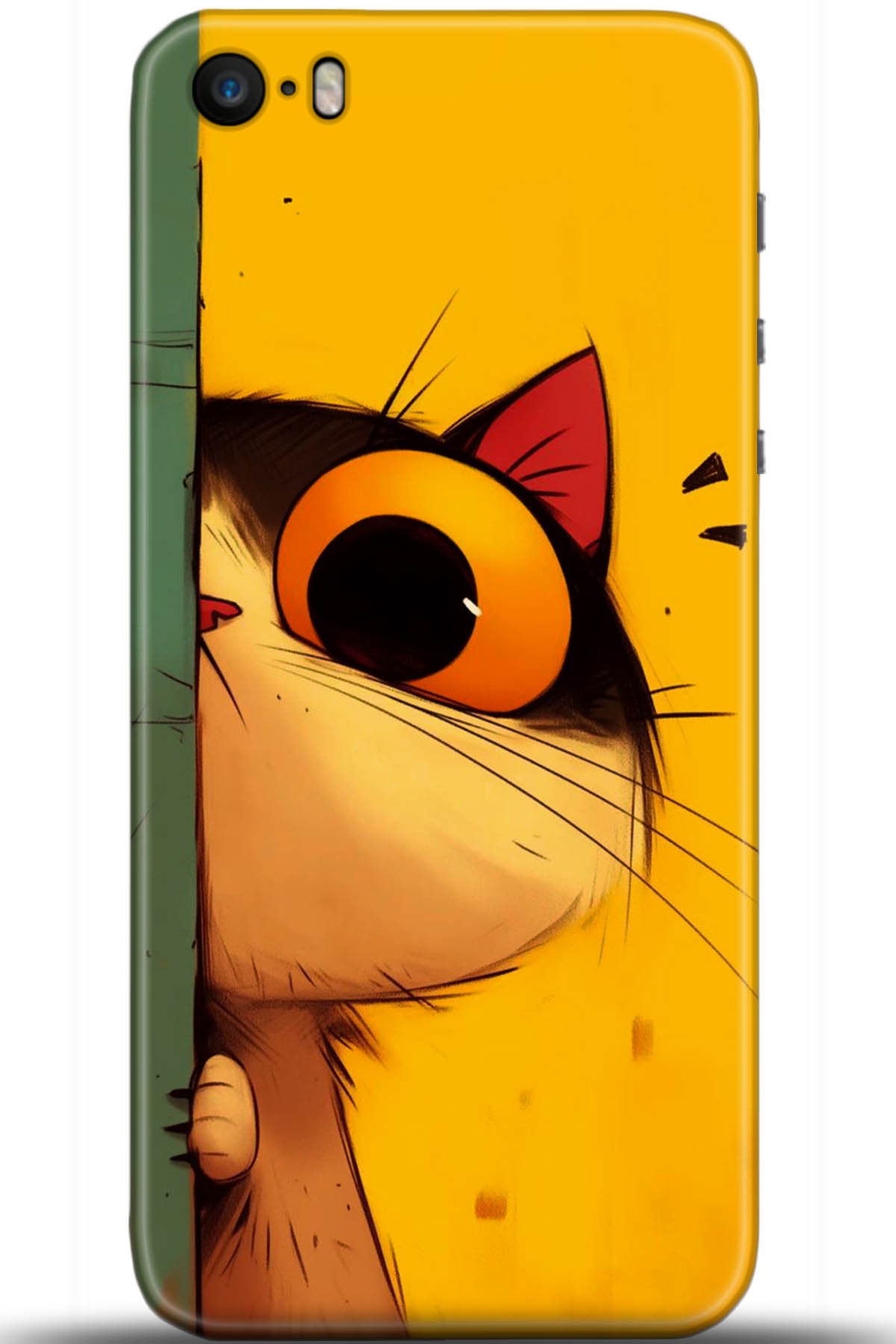 Apple iPhone 5S Uyumlu Kılıf HD Baskılı Kılıf - Followed Institution 5655