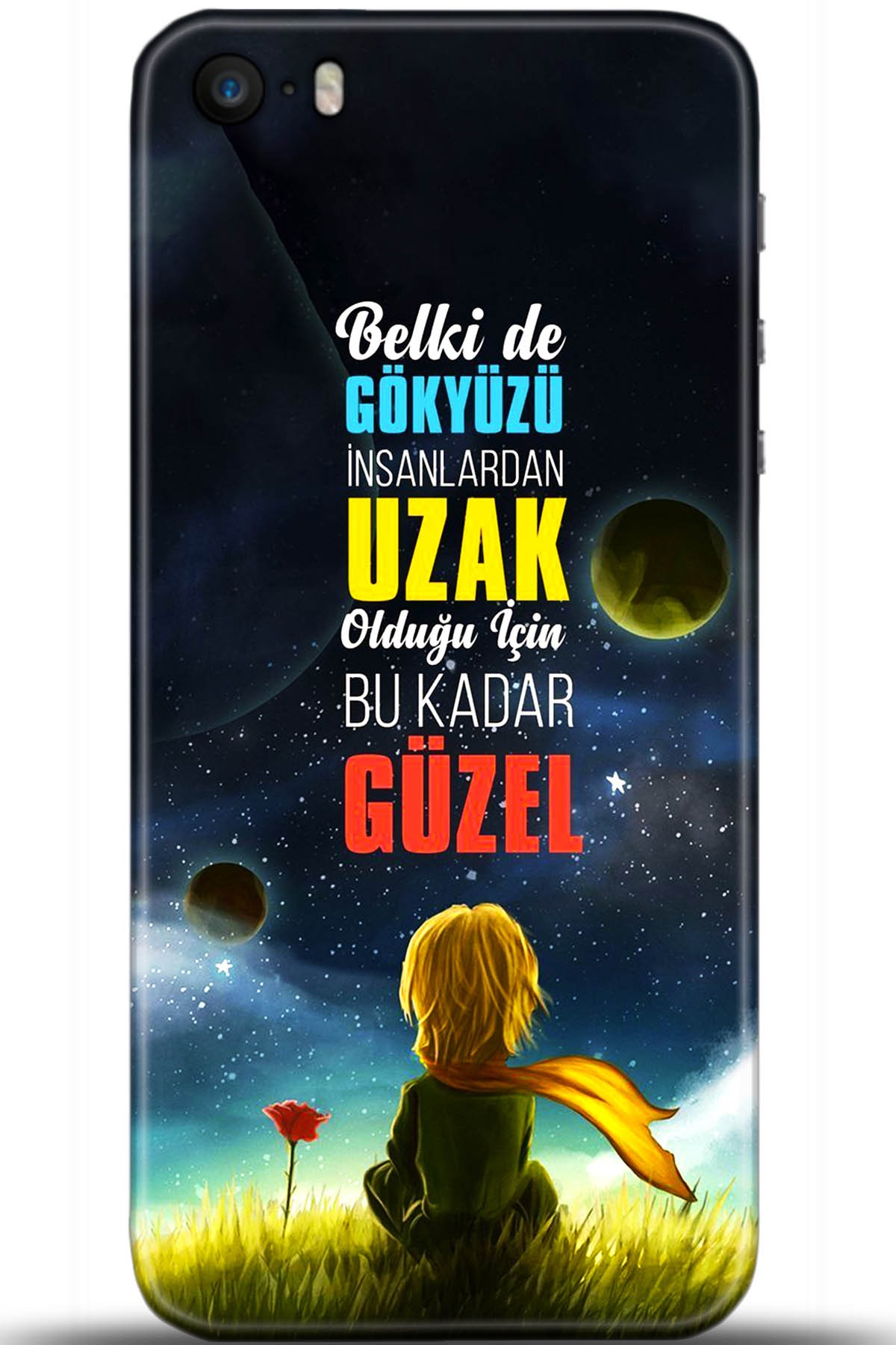 Apple iPhone 5S Uyumlu Kılıf HD Baskılı Kılıf - Followed Institution 5699