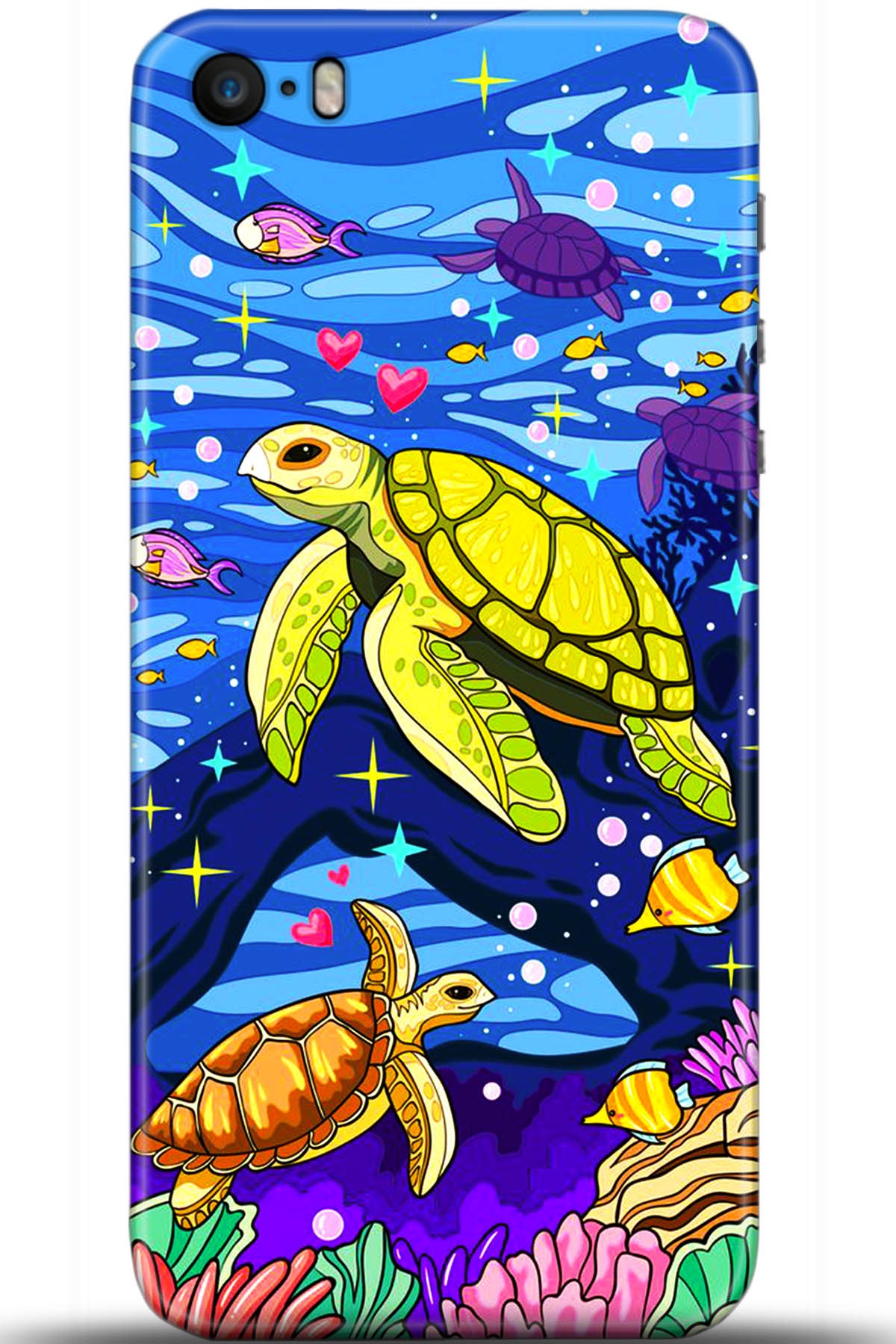 Apple iPhone 5S Uyumlu Kılıf HD Baskılı Kılıf - Followed Institution 5701