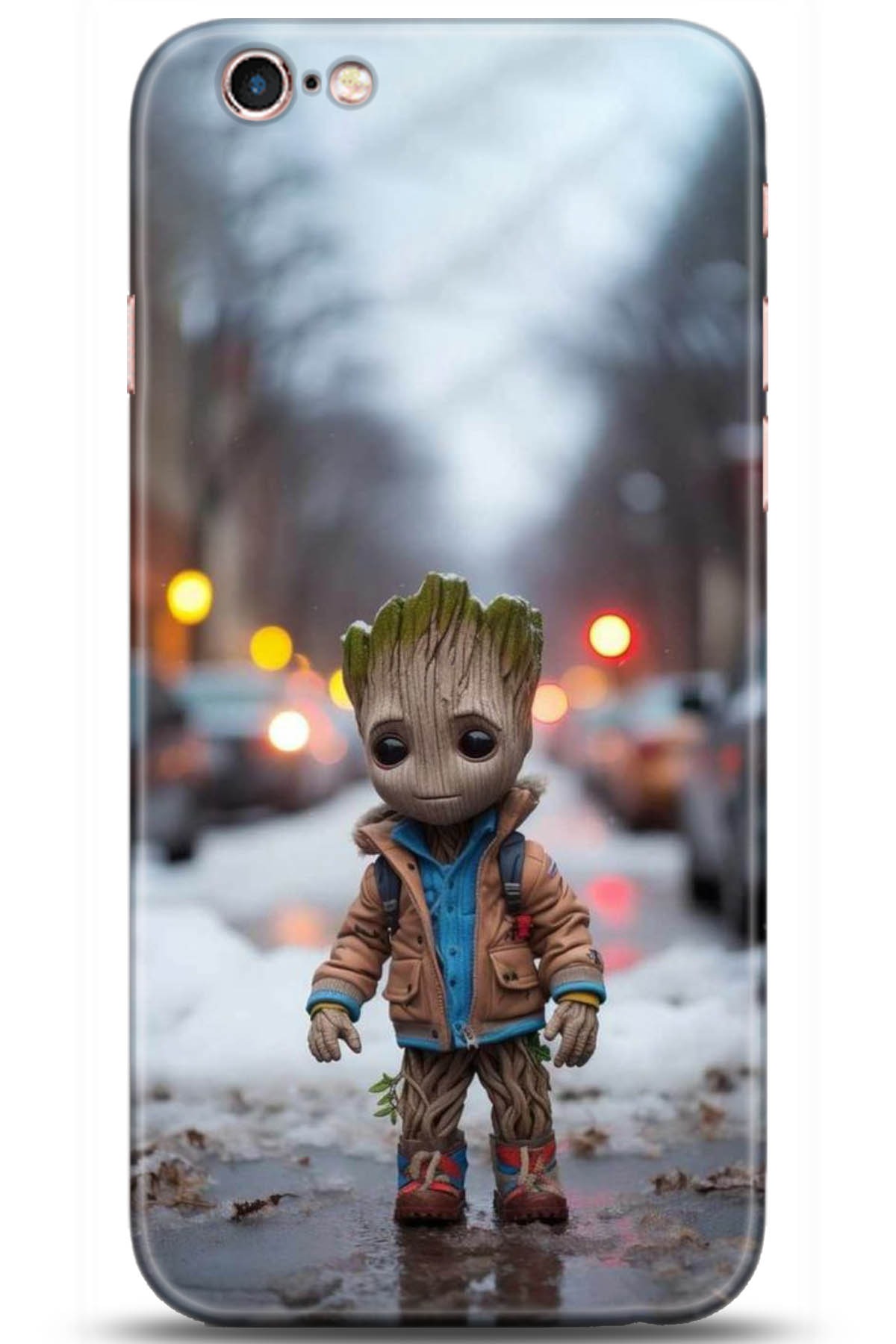 Apple iPhone 6S Plus Uyumlu Kılıf HD Baskılı Kılıf - Followed Institution 5014