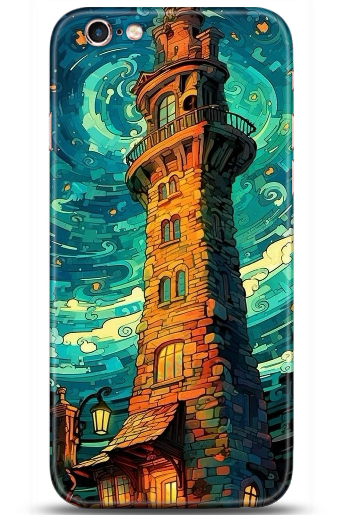 Apple iPhone 6S Plus Uyumlu Kılıf HD Baskılı Kılıf - Followed Institution 5233