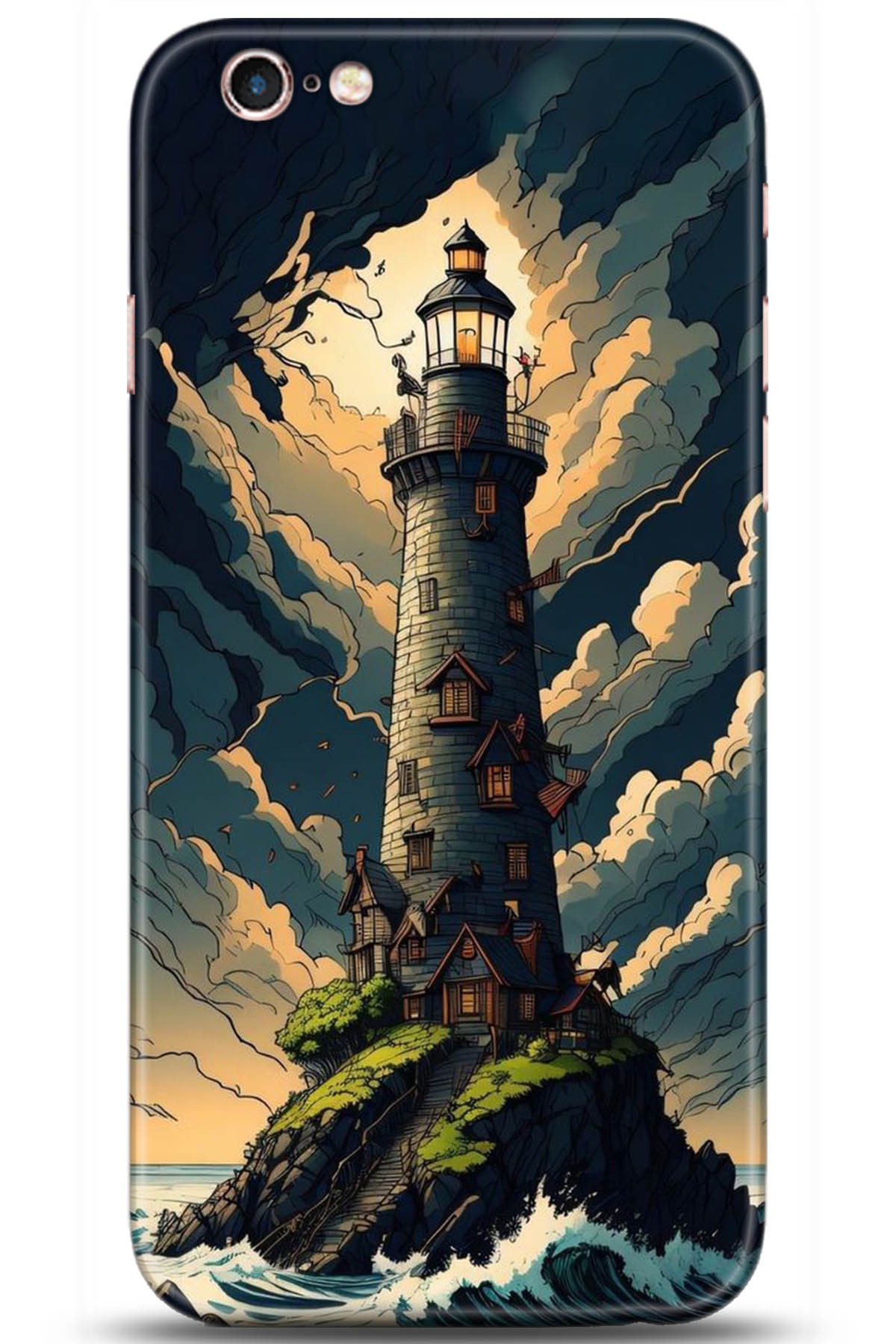 Apple iPhone 6S Plus Uyumlu Kılıf HD Baskılı Kılıf - Followed Institution 5236