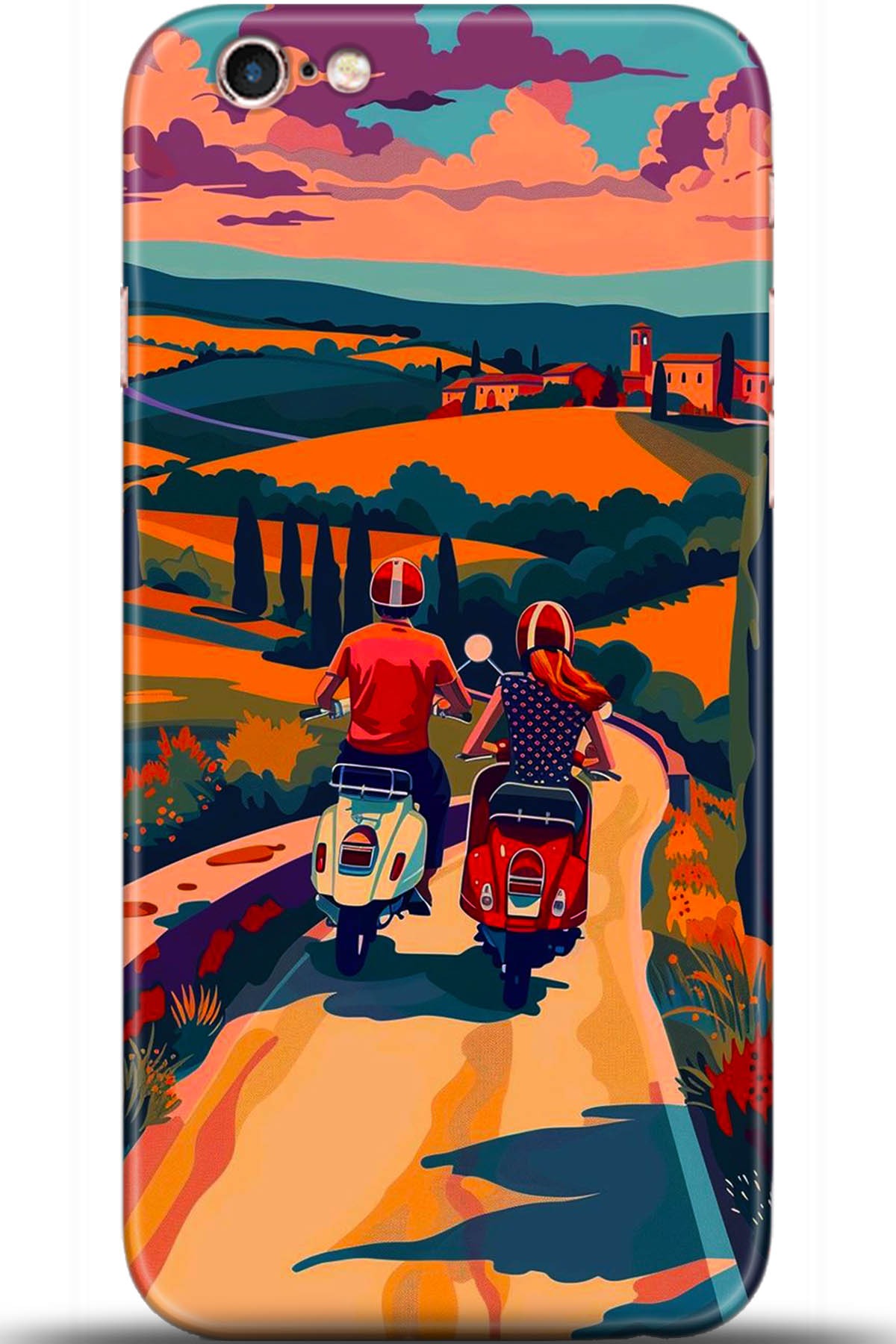 Apple iPhone 6S Plus Uyumlu Kılıf HD Baskılı Kılıf - Followed Institution 5390