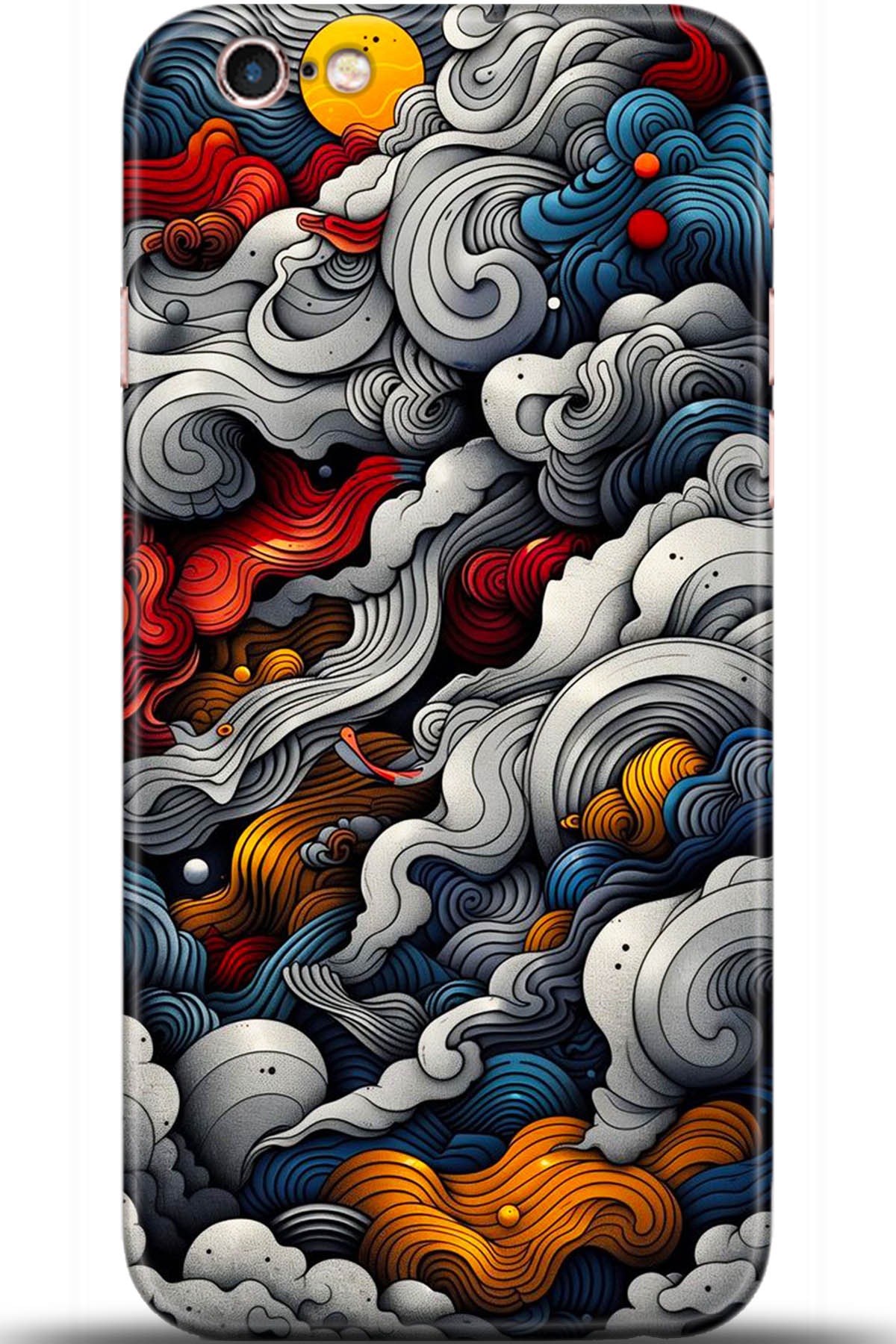 Apple iPhone 6S Plus Uyumlu Kılıf HD Baskılı Kılıf - Followed Institution 5436