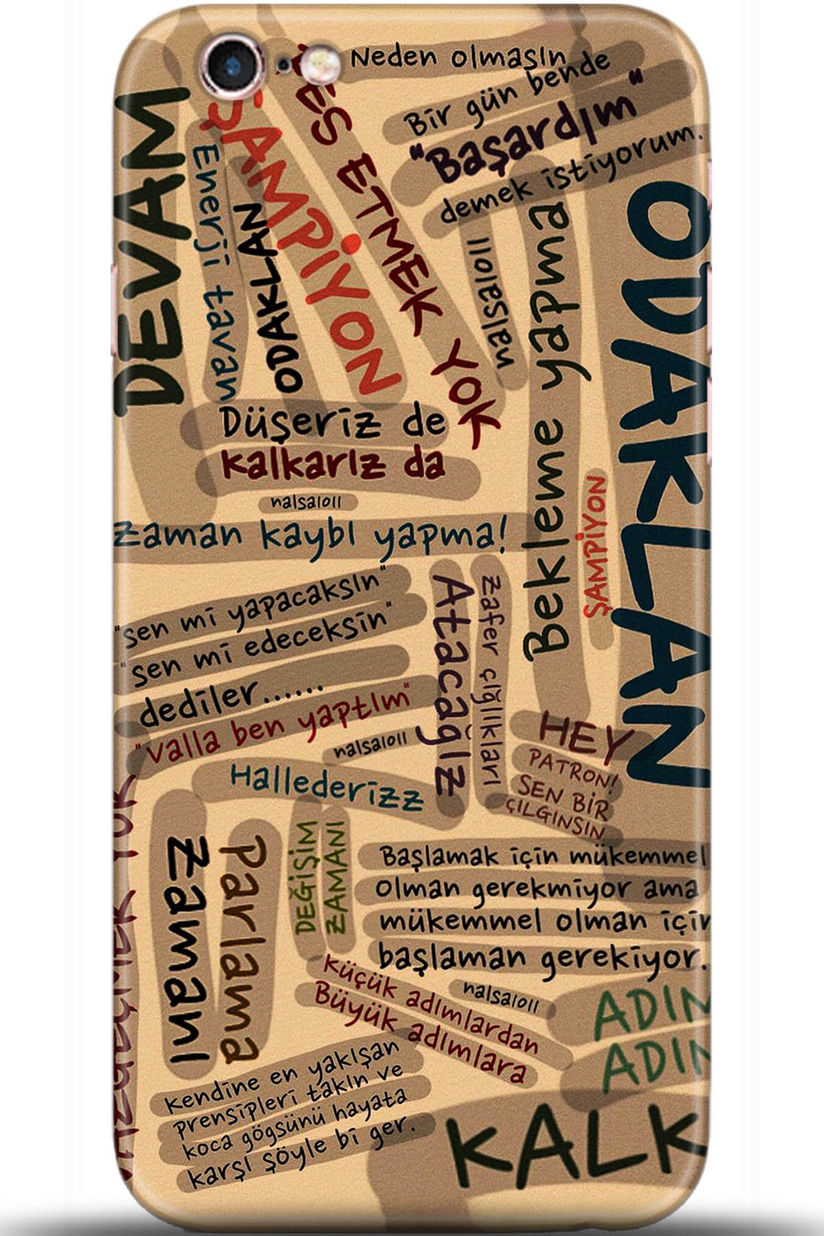 Apple iPhone 6S Plus Uyumlu Kılıf HD Baskılı Kılıf - Followed Institution 5586