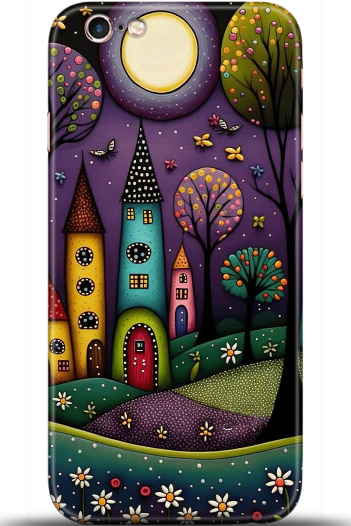 Apple iPhone 6S Plus Uyumlu Kılıf HD Baskılı Kılıf - Followed Institution 5704