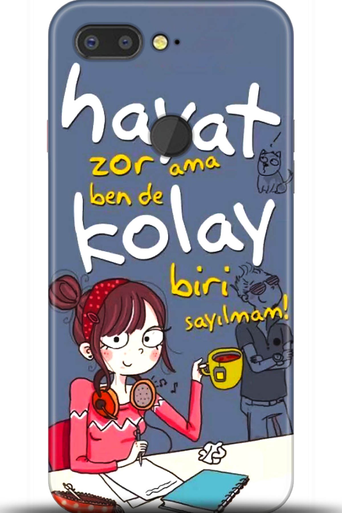 General Mobile GM 9 Pro Uyumlu Kılıf HD Baskılı Kılıf - Followed Institution 5686