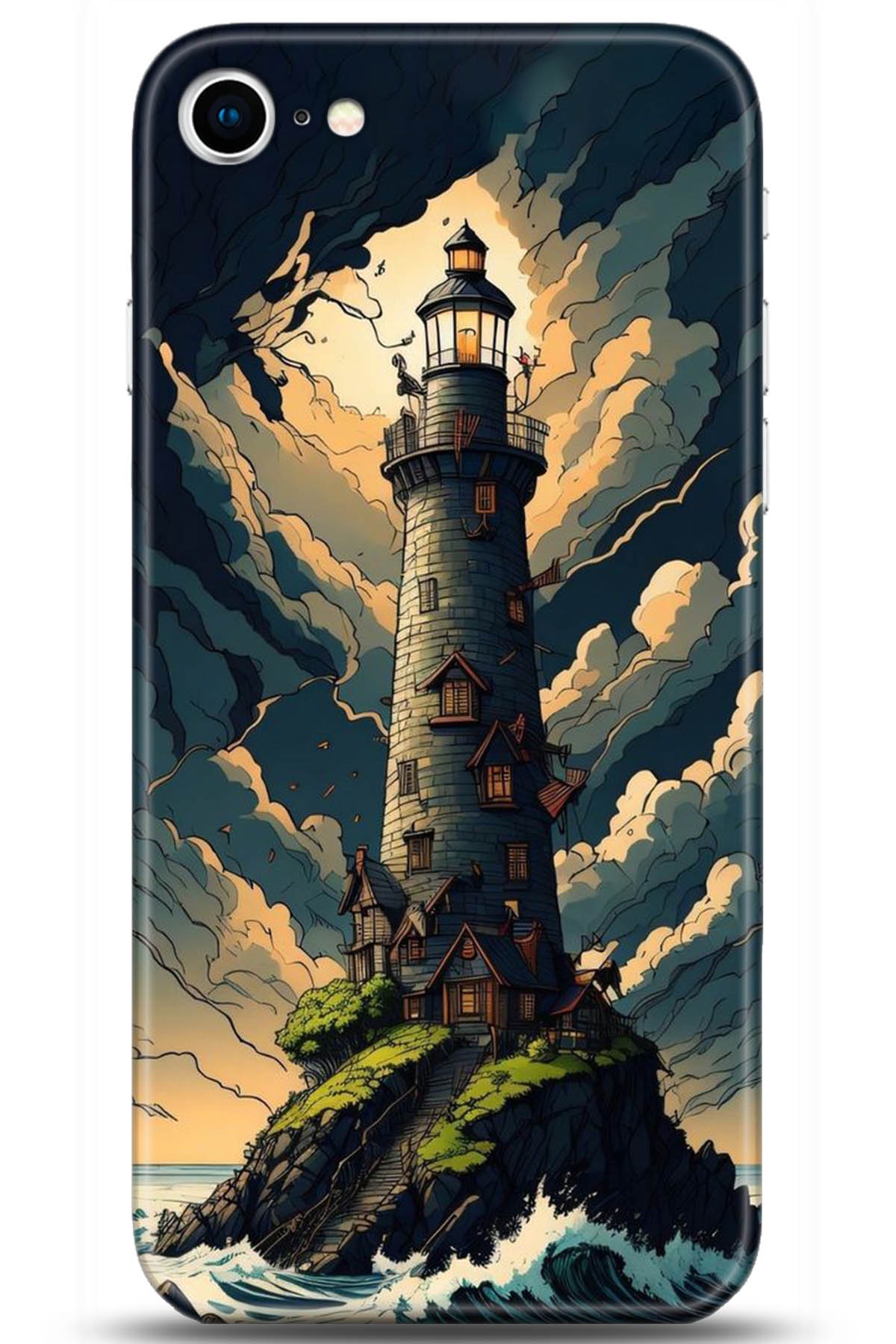 Apple iPhone 7 Uyumlu Kılıf HD Baskılı Kılıf - Followed Institution 5236