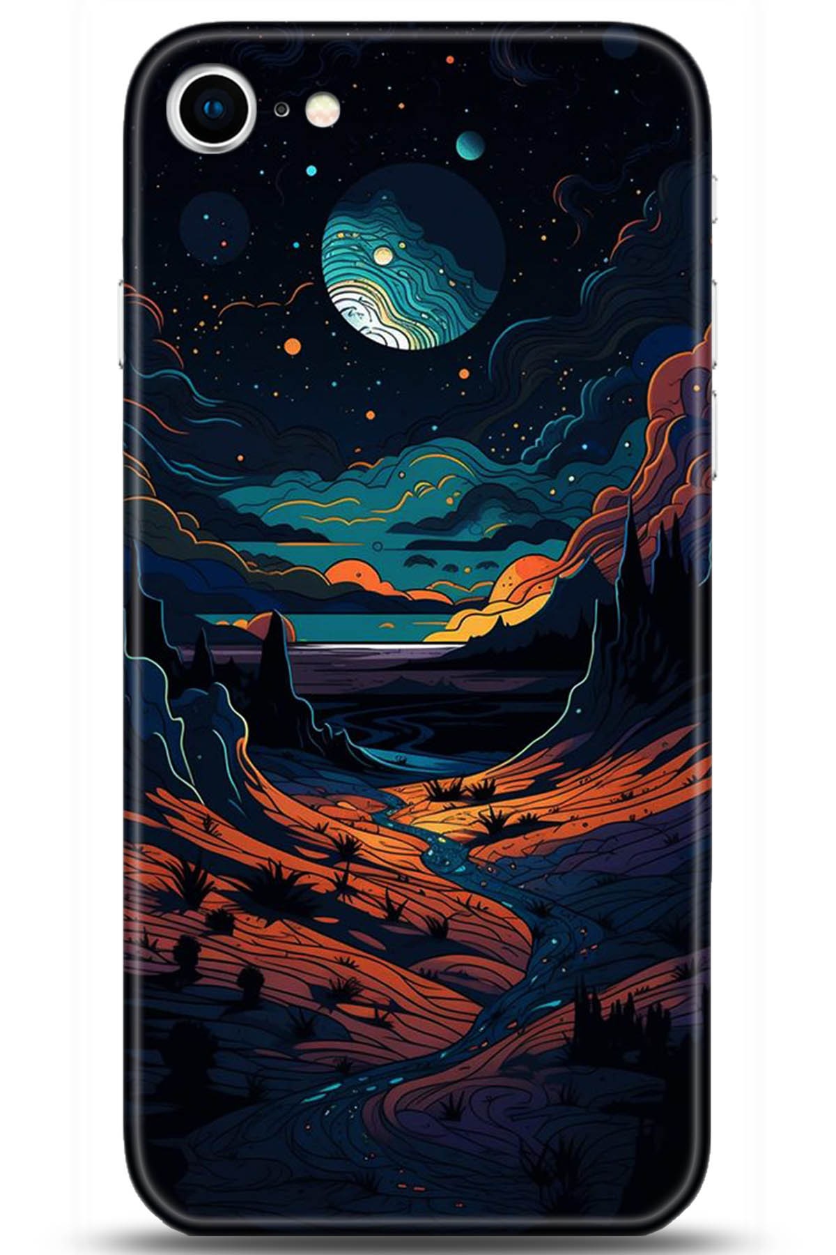 Apple iPhone 7 Uyumlu Kılıf HD Baskılı Kılıf - Followed Institution 5275