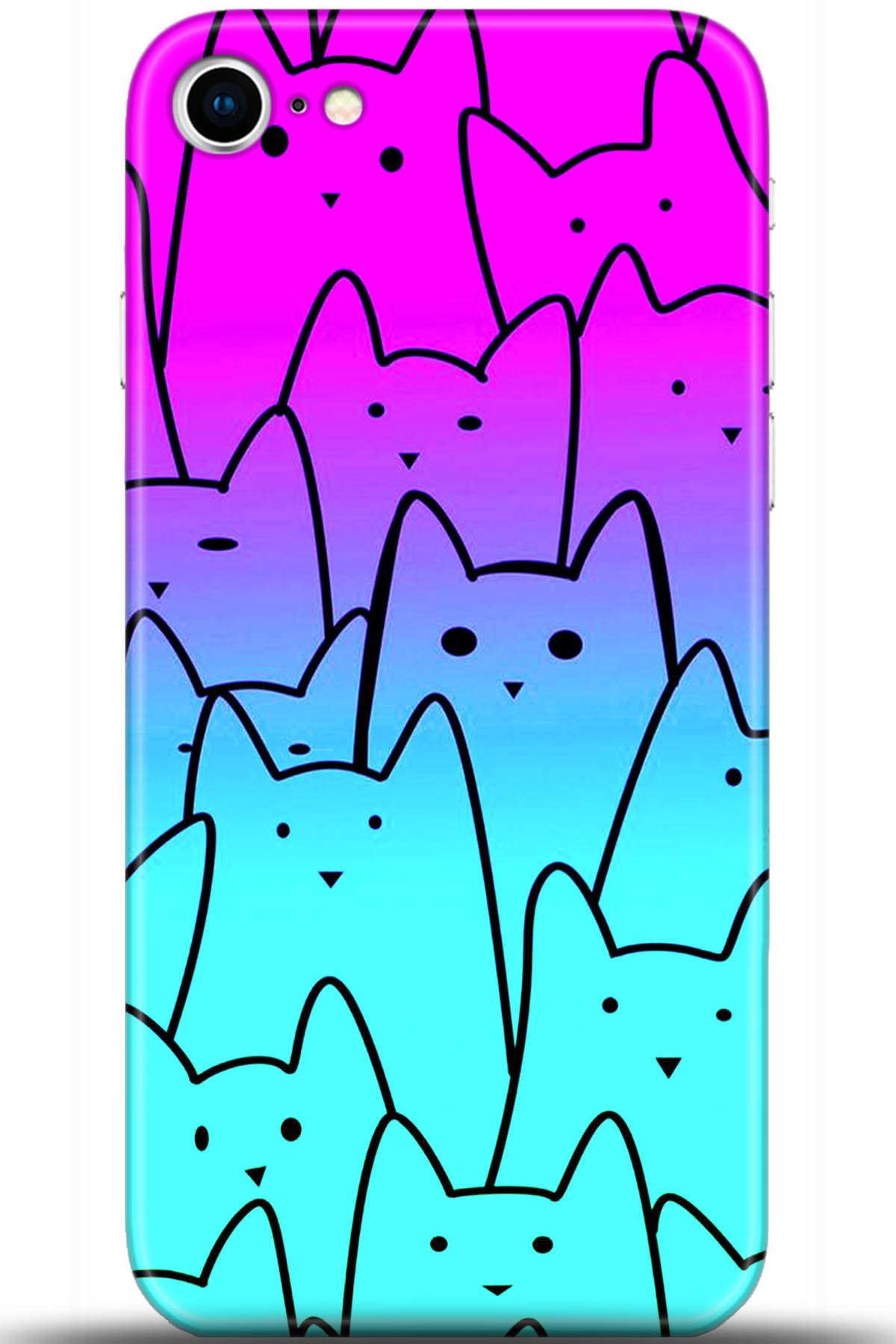 Apple iPhone 7 Uyumlu Kılıf HD Baskılı Kılıf - Followed Institution 5511