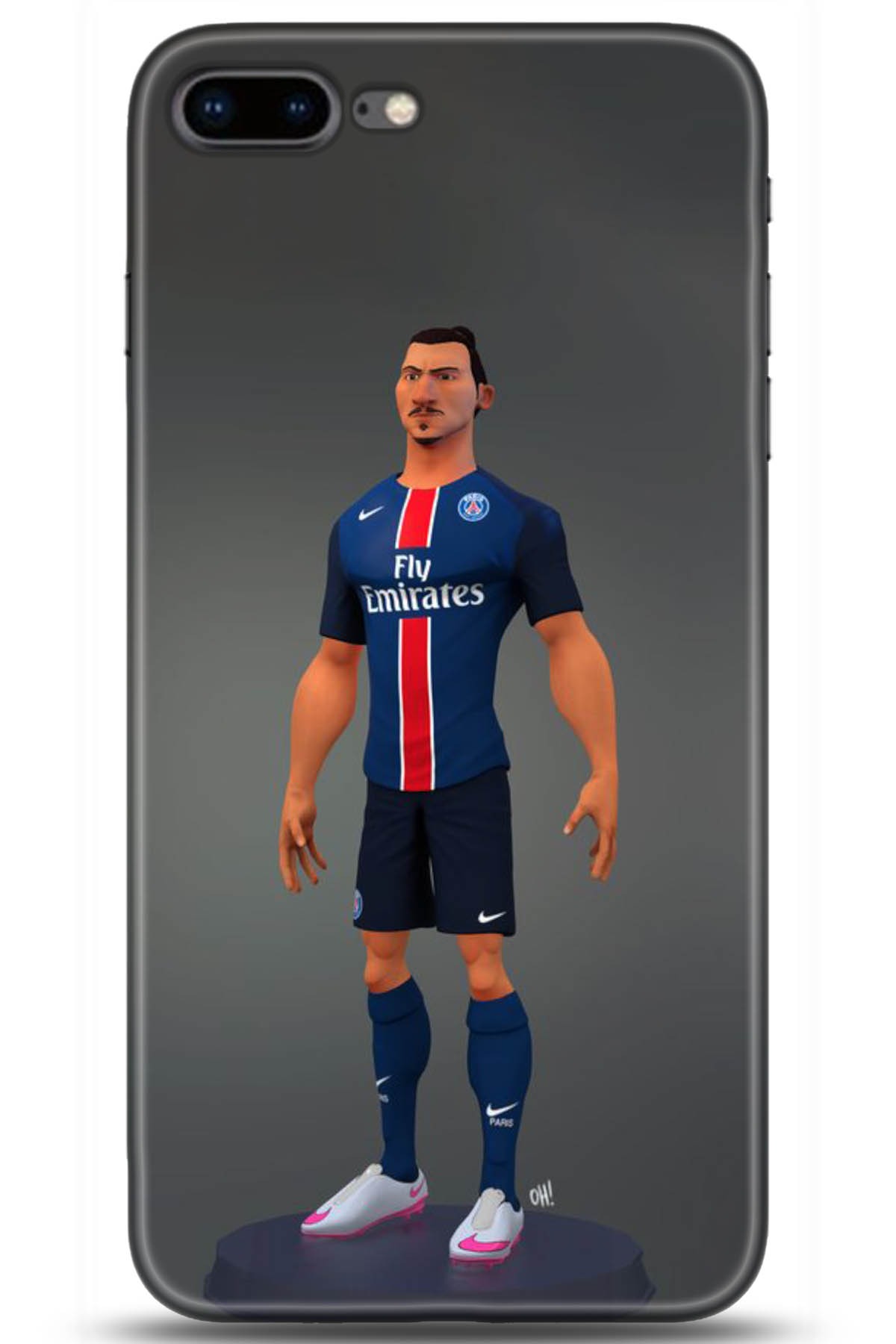 Apple iPhone 8 Plus Uyumlu Kılıf HD Baskılı Kılıf - Followed Institution 5016