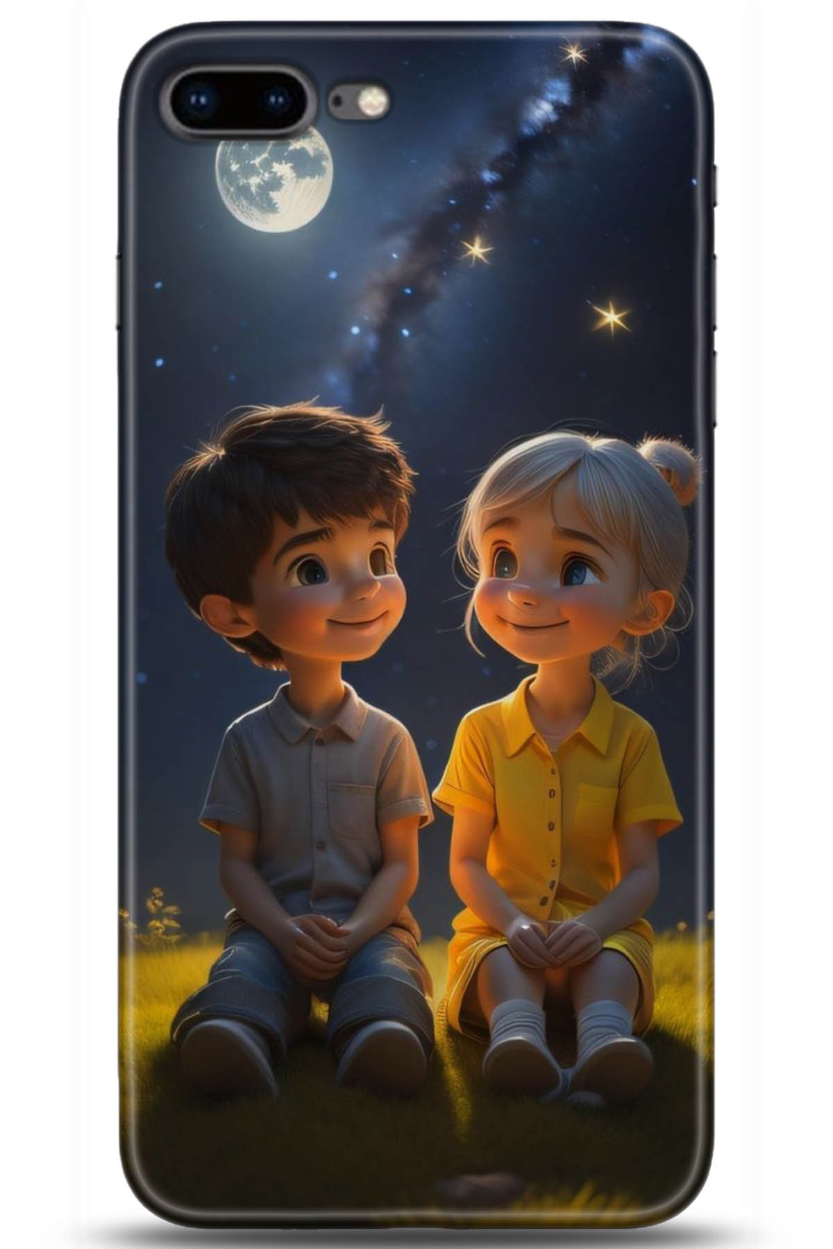 Apple iPhone 8 Plus Uyumlu Kılıf HD Baskılı Kılıf - Followed Institution 5045