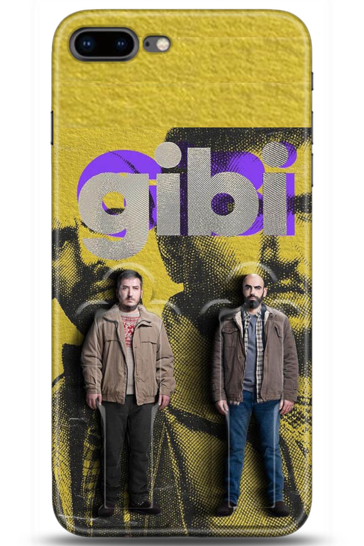 Apple iPhone 8 Plus Uyumlu Kılıf HD Baskılı Kılıf - Followed Institution 5065