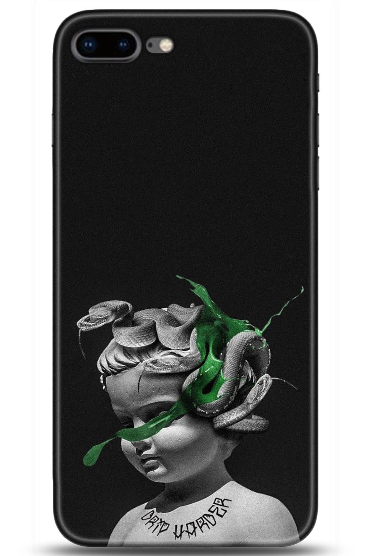 Apple iPhone 8 Plus Uyumlu Kılıf HD Baskılı Kılıf - Followed Institution 5077