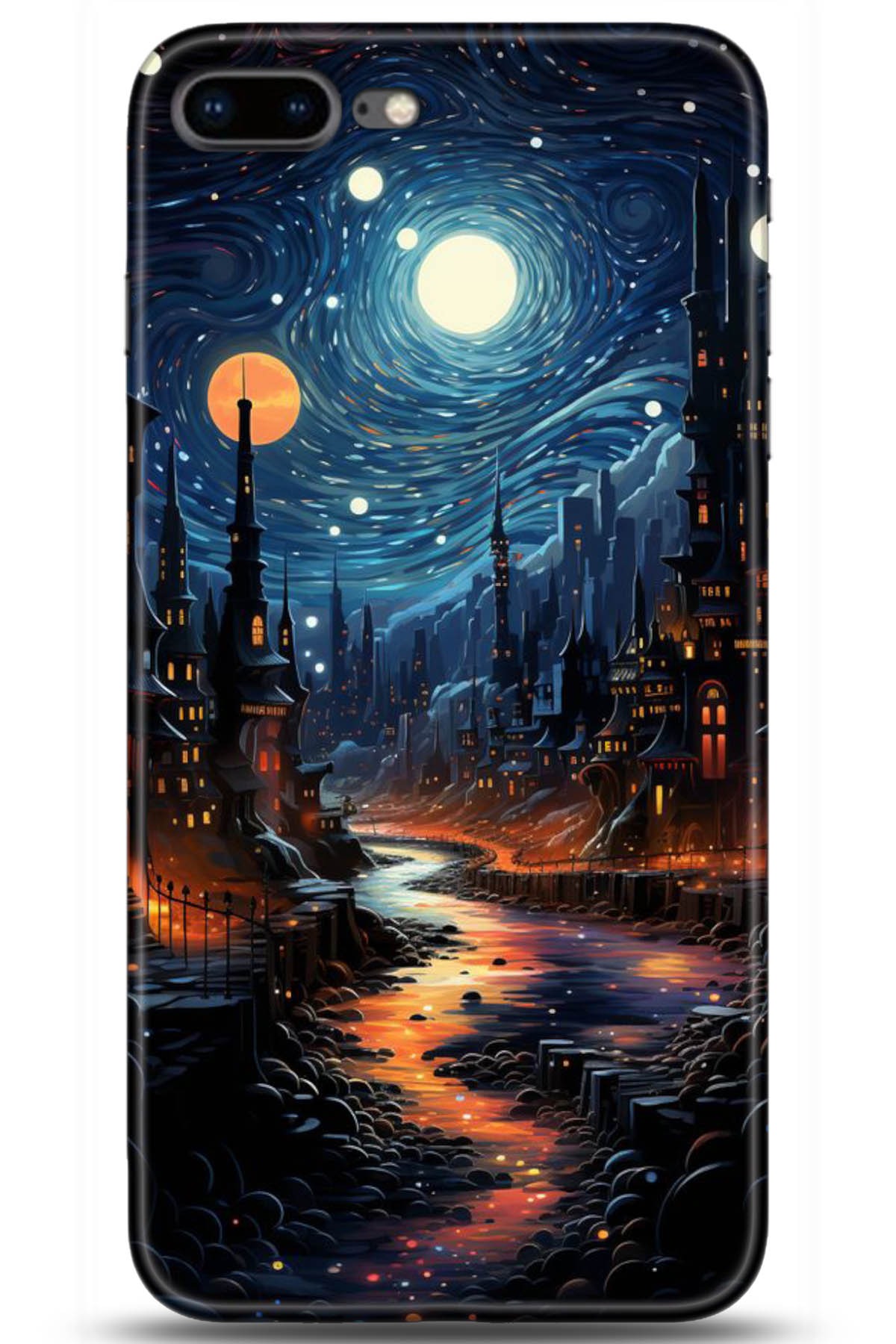 Apple iPhone 8 Plus Uyumlu Kılıf HD Baskılı Kılıf - Followed Institution 5126