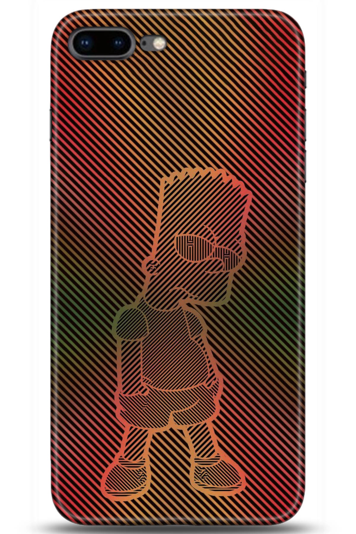 Apple iPhone 8 Plus Uyumlu Kılıf HD Baskılı Kılıf - Followed Institution 5147