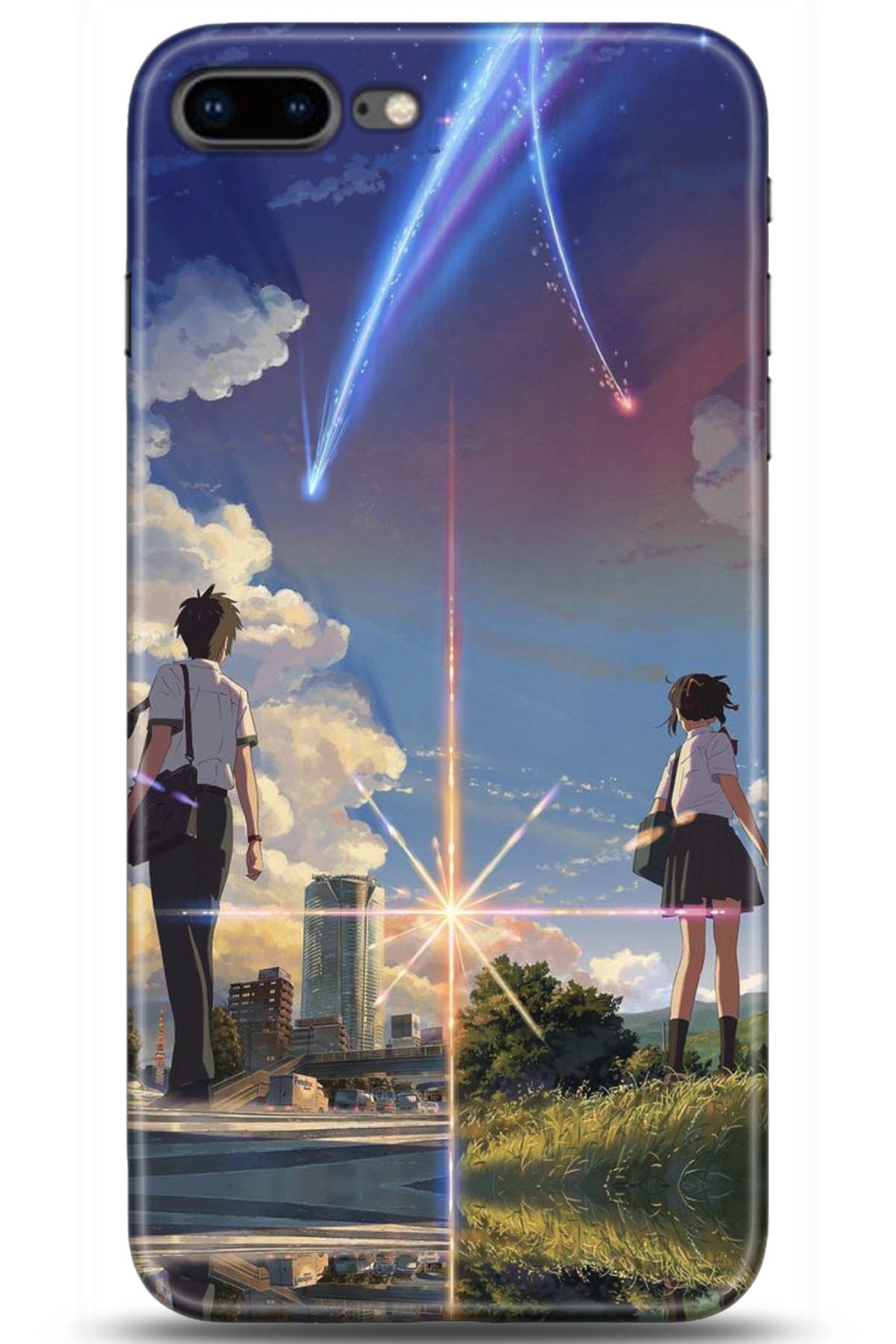 Apple iPhone 8 Plus Uyumlu Kılıf HD Baskılı Kılıf - Followed Institution 5176