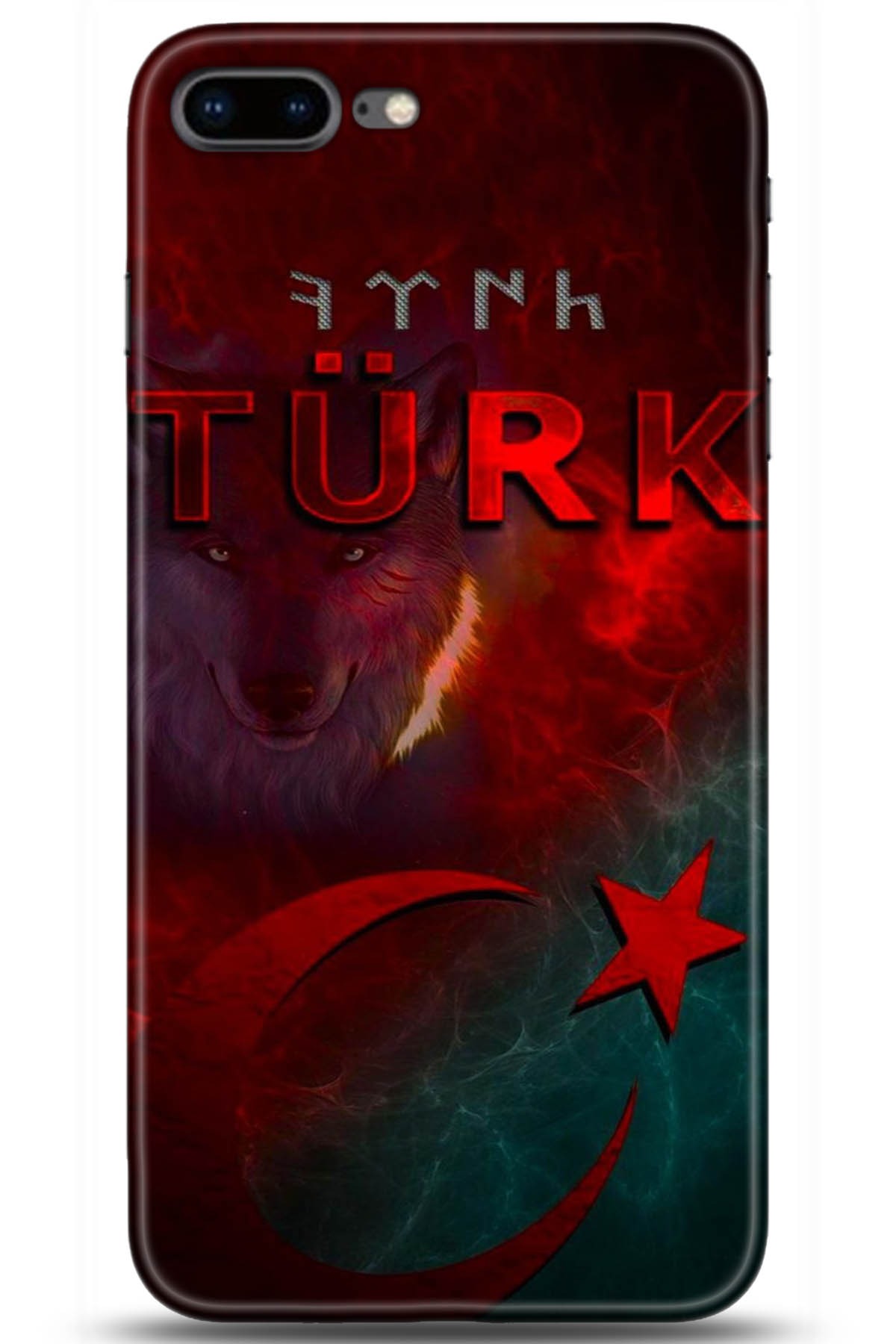 Apple iPhone 8 Plus Uyumlu Kılıf HD Baskılı Kılıf - Followed Institution 5188