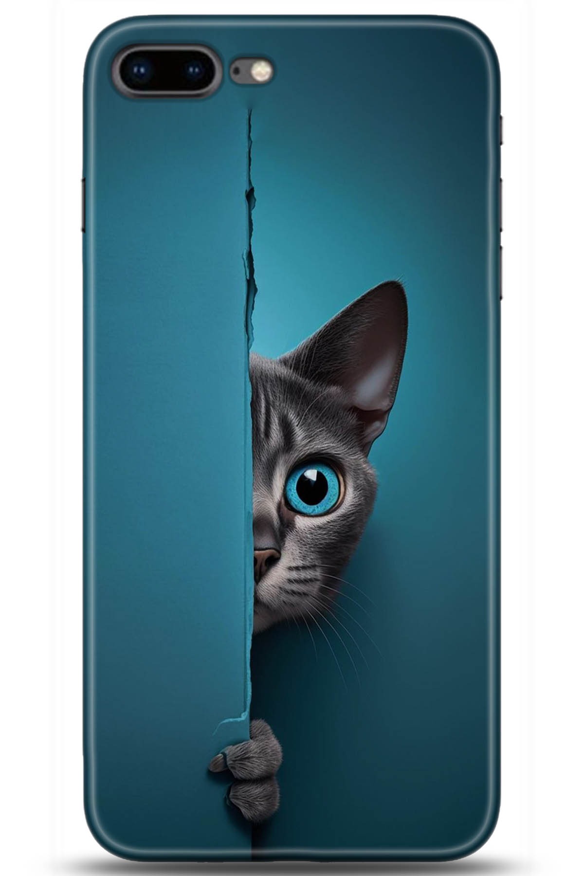 Apple iPhone 8 Plus Uyumlu Kılıf HD Baskılı Kılıf - Followed Institution 5204