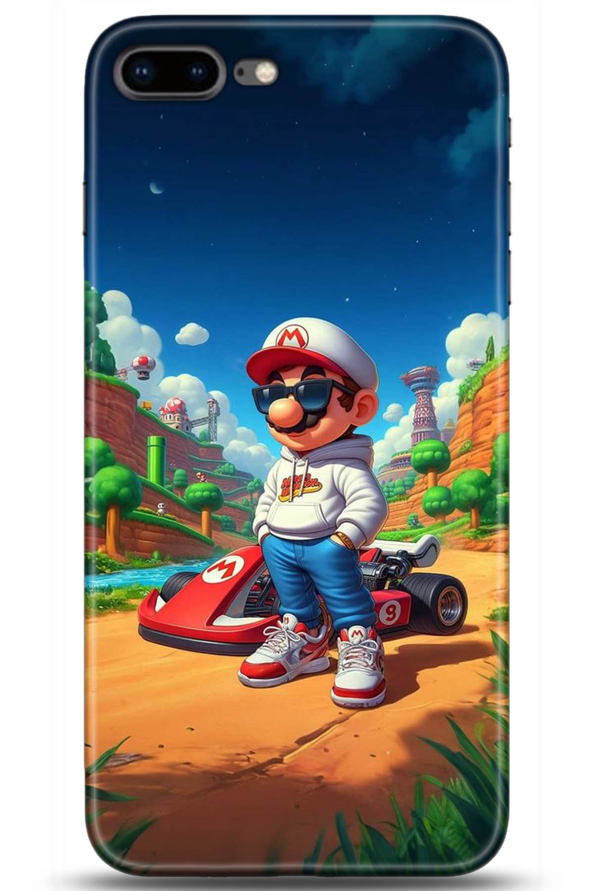 Apple iPhone 8 Plus Uyumlu Kılıf HD Baskılı Kılıf - Followed Institution 5207