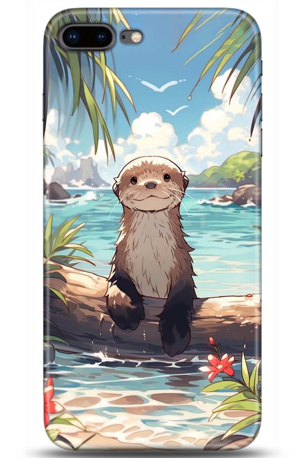 Apple iPhone 8 Plus Uyumlu Kılıf HD Baskılı Kılıf - Followed Institution 5227