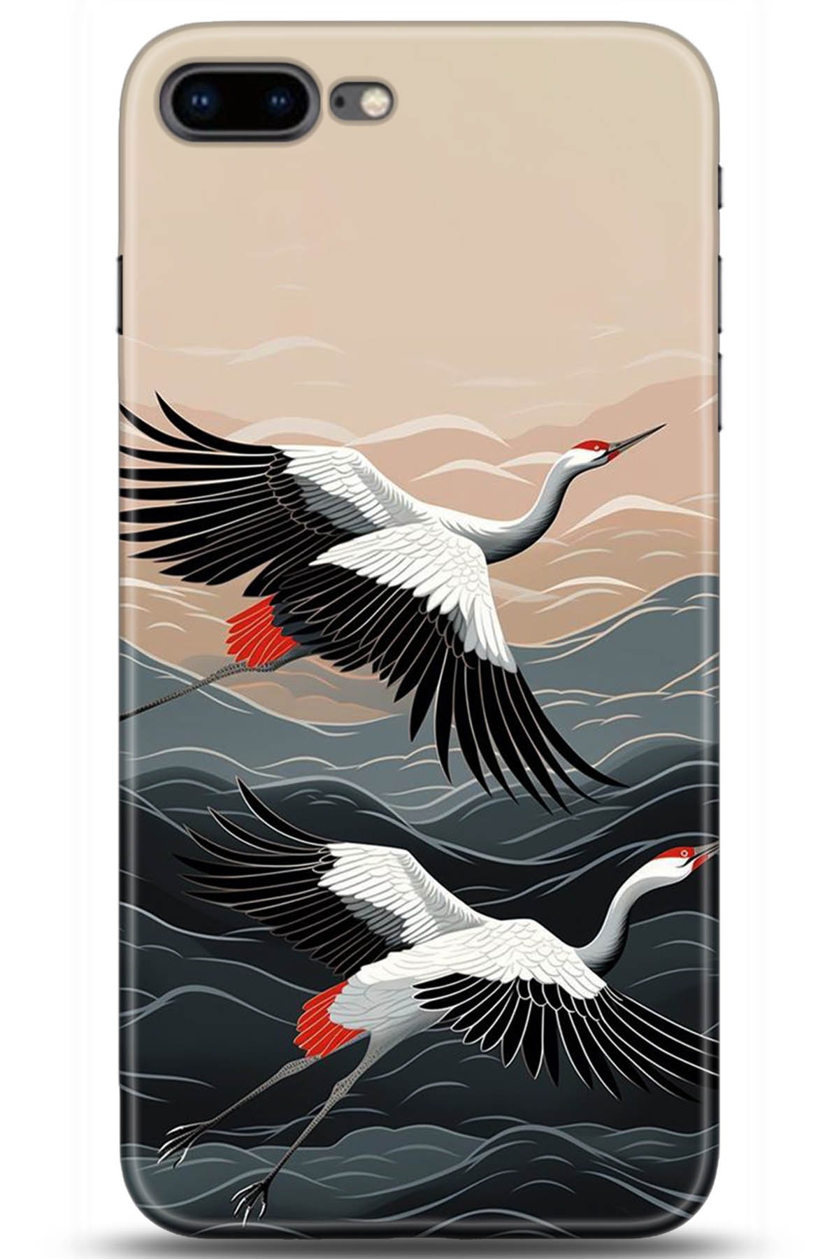 Apple iPhone 8 Plus Uyumlu Kılıf HD Baskılı Kılıf - Followed Institution 5232