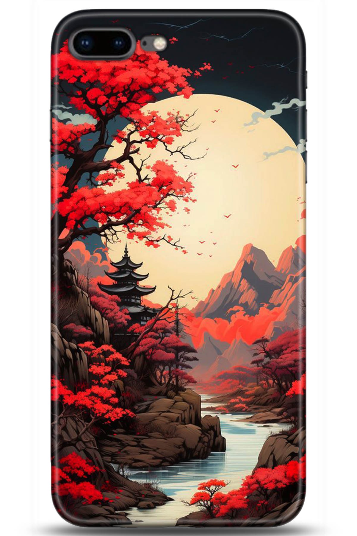 Apple iPhone 8 Plus Uyumlu Kılıf HD Baskılı Kılıf - Followed Institution 5242