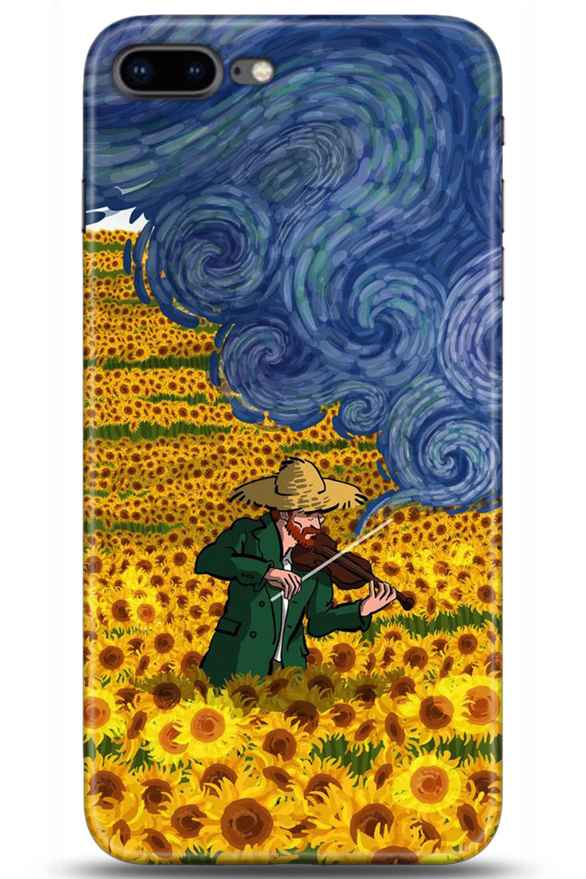 Apple iPhone 8 Plus Uyumlu Kılıf HD Baskılı Kılıf - Followed Institution 5250