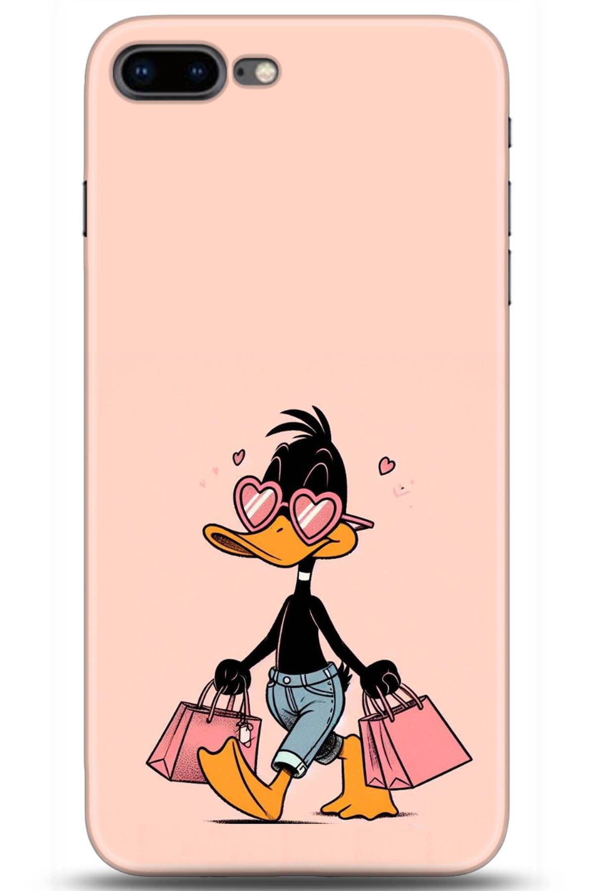 Apple iPhone 8 Plus Uyumlu Kılıf HD Baskılı Kılıf - Followed Institution 5293